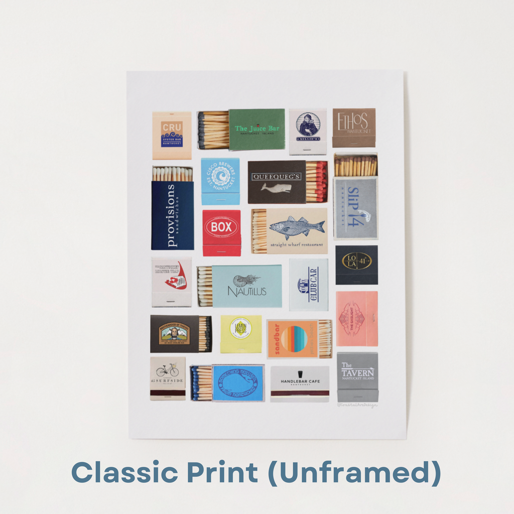 Newport, Rhode Island Matchbox Print