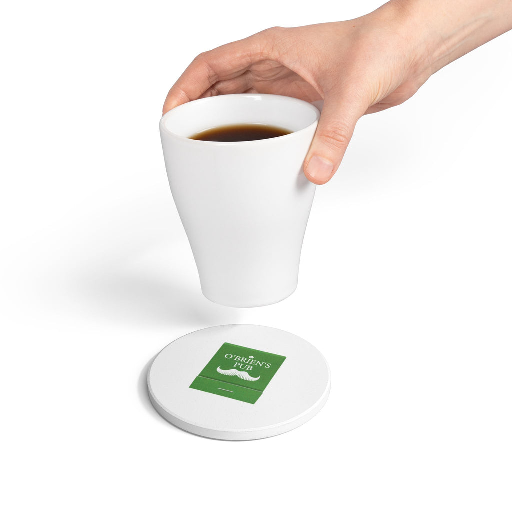 O'Briens Pub, Newport RI Ceramic Matchbox Coaster