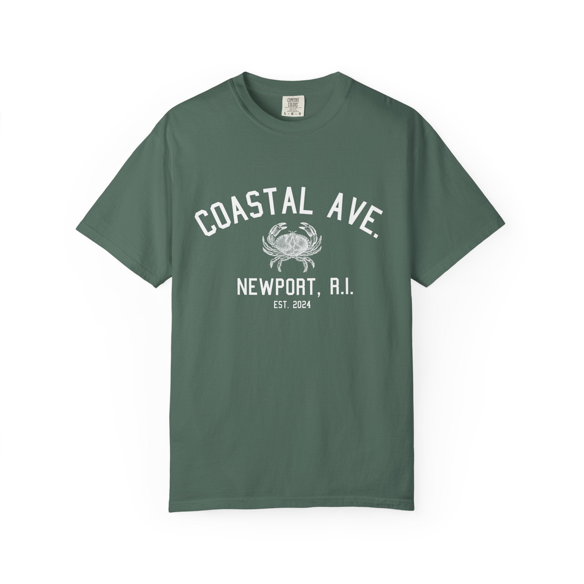 Coastal Ave. Tee, Newport, Rhode Island