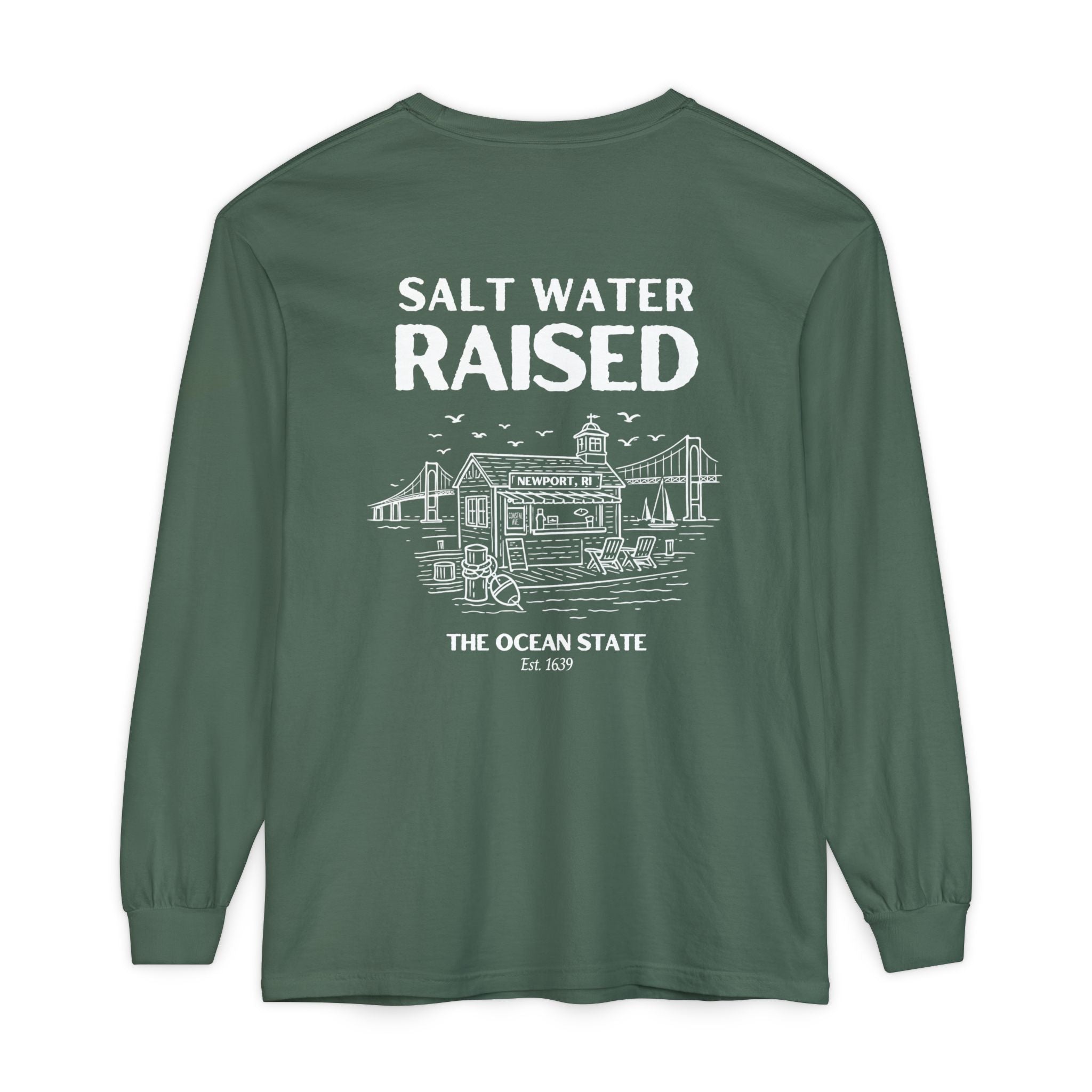 Saltwater Raised Long Sleeve Tee