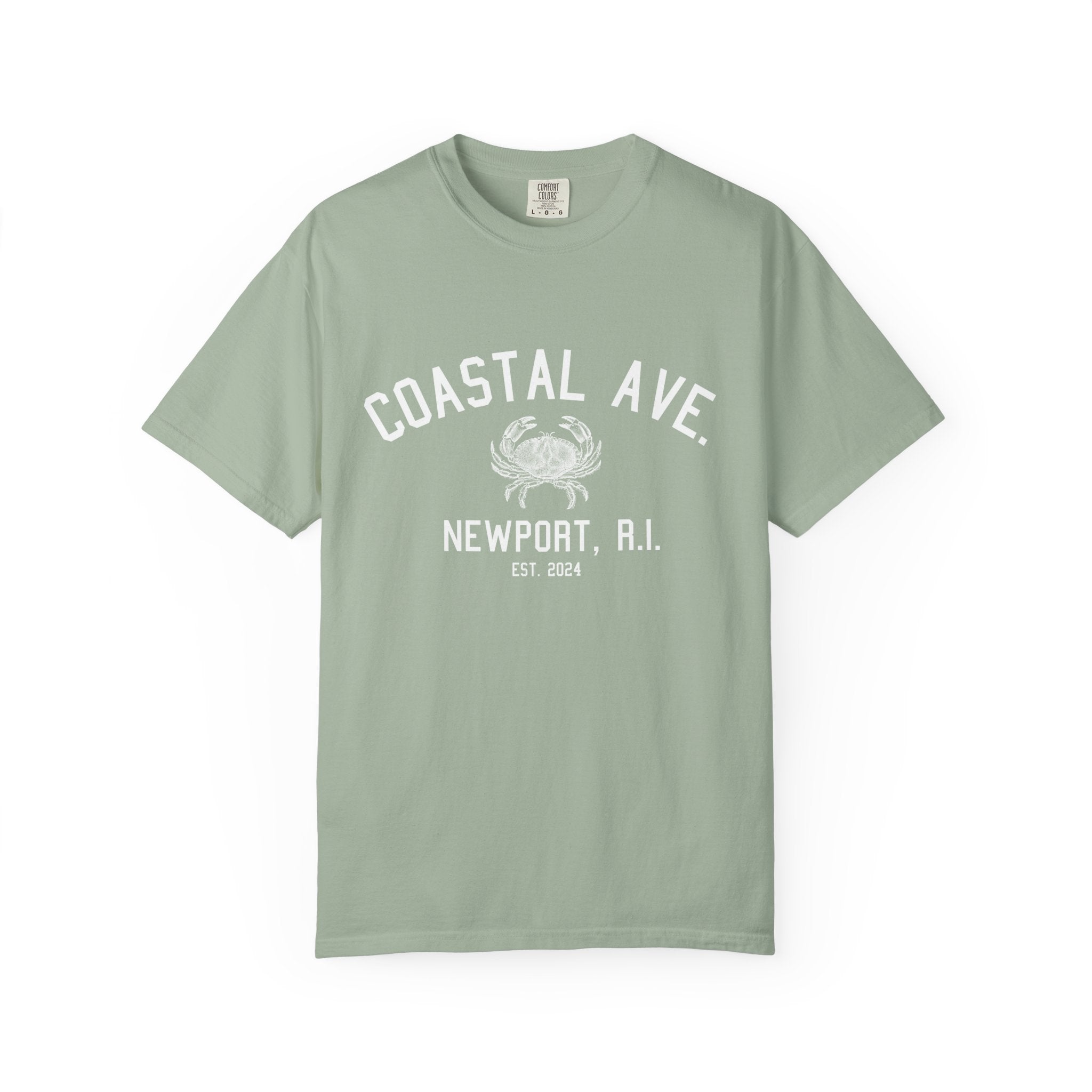 Coastal Ave. Tee, Newport, Rhode Island