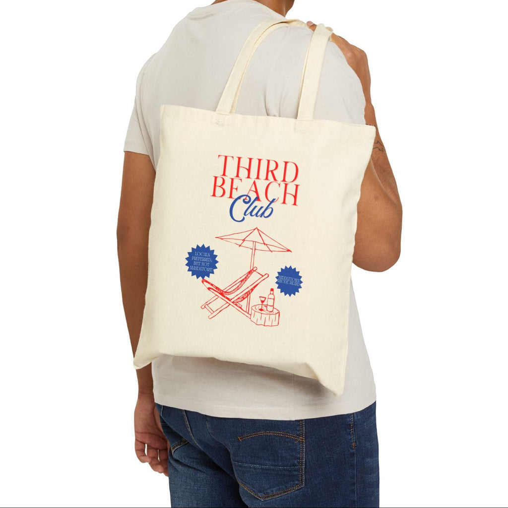 Third Beach Club Tote Bag: Newport / Middletown, RI