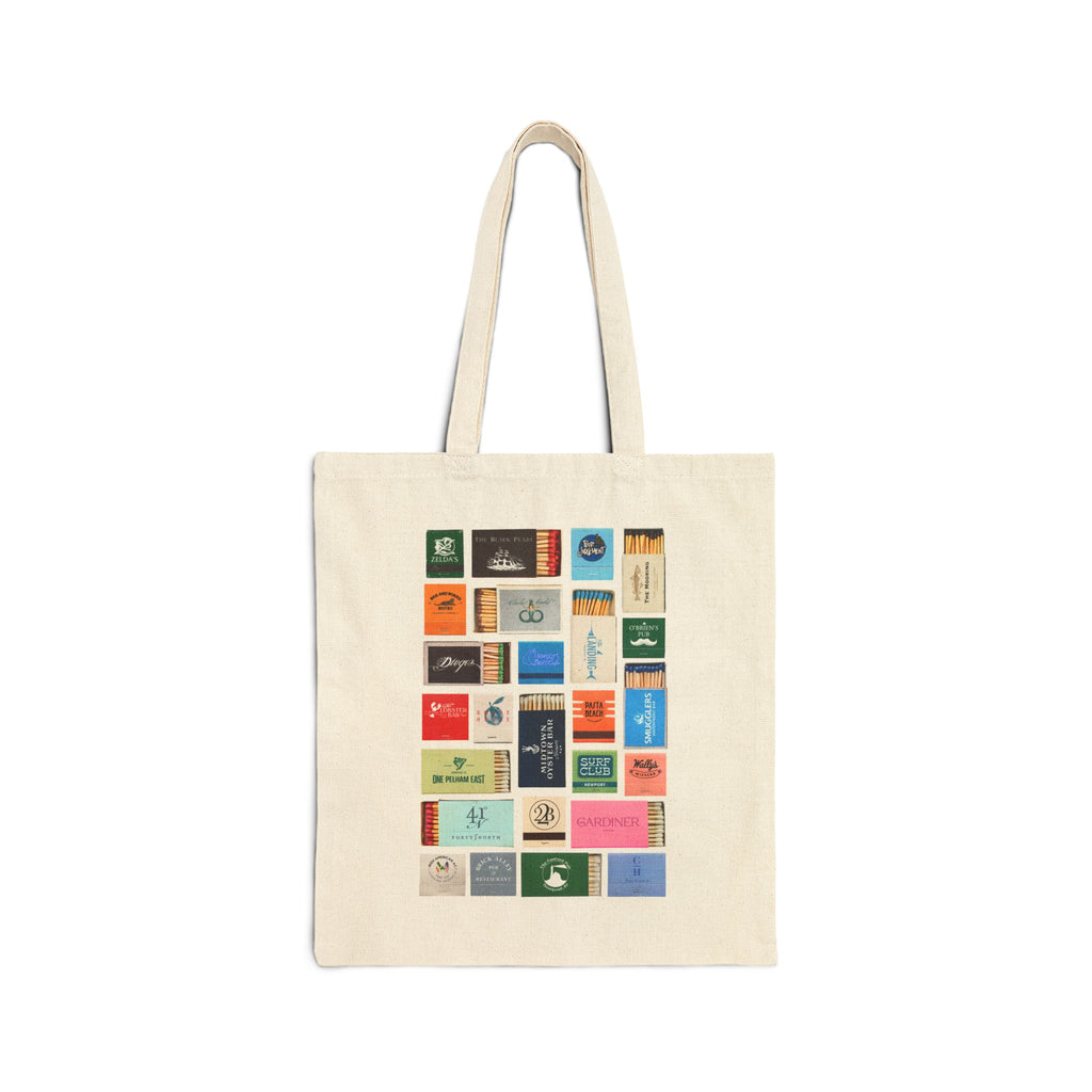 Newport Rhode Island Matchbook Tote Bag