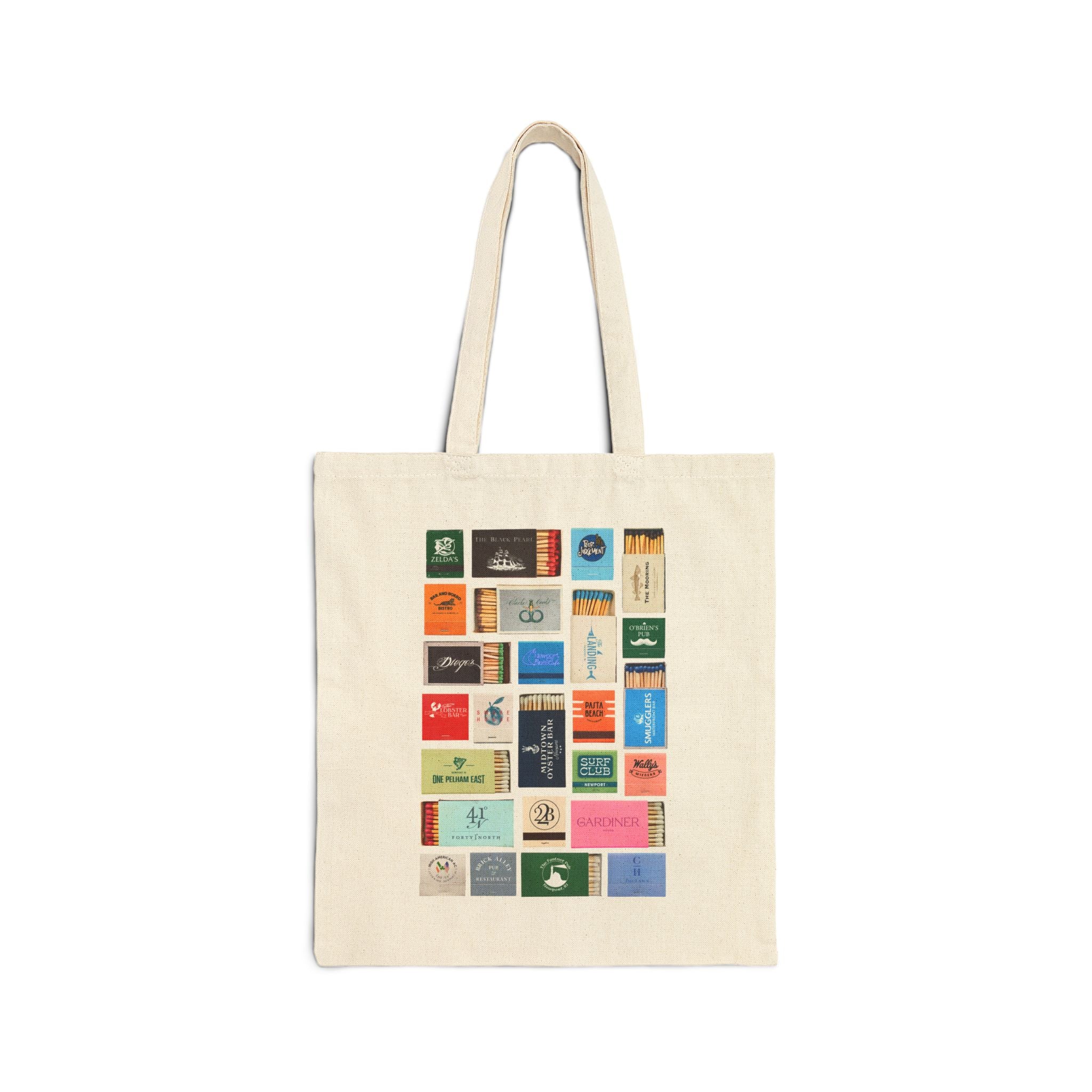 Newport Rhode Island Matchbook Tote Bag