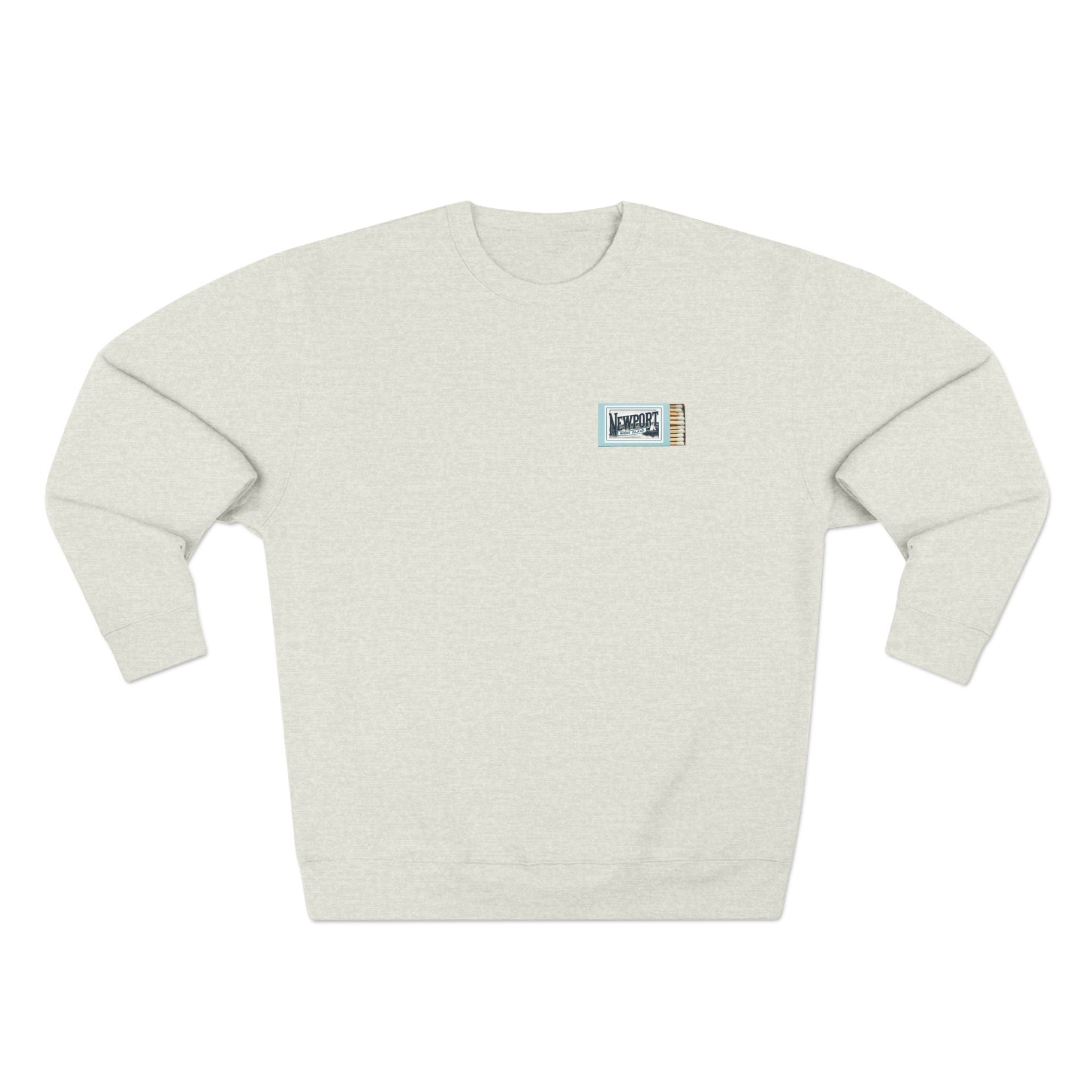 Newport, Rhode Island Matchbox Crew Neck Sweatshirt