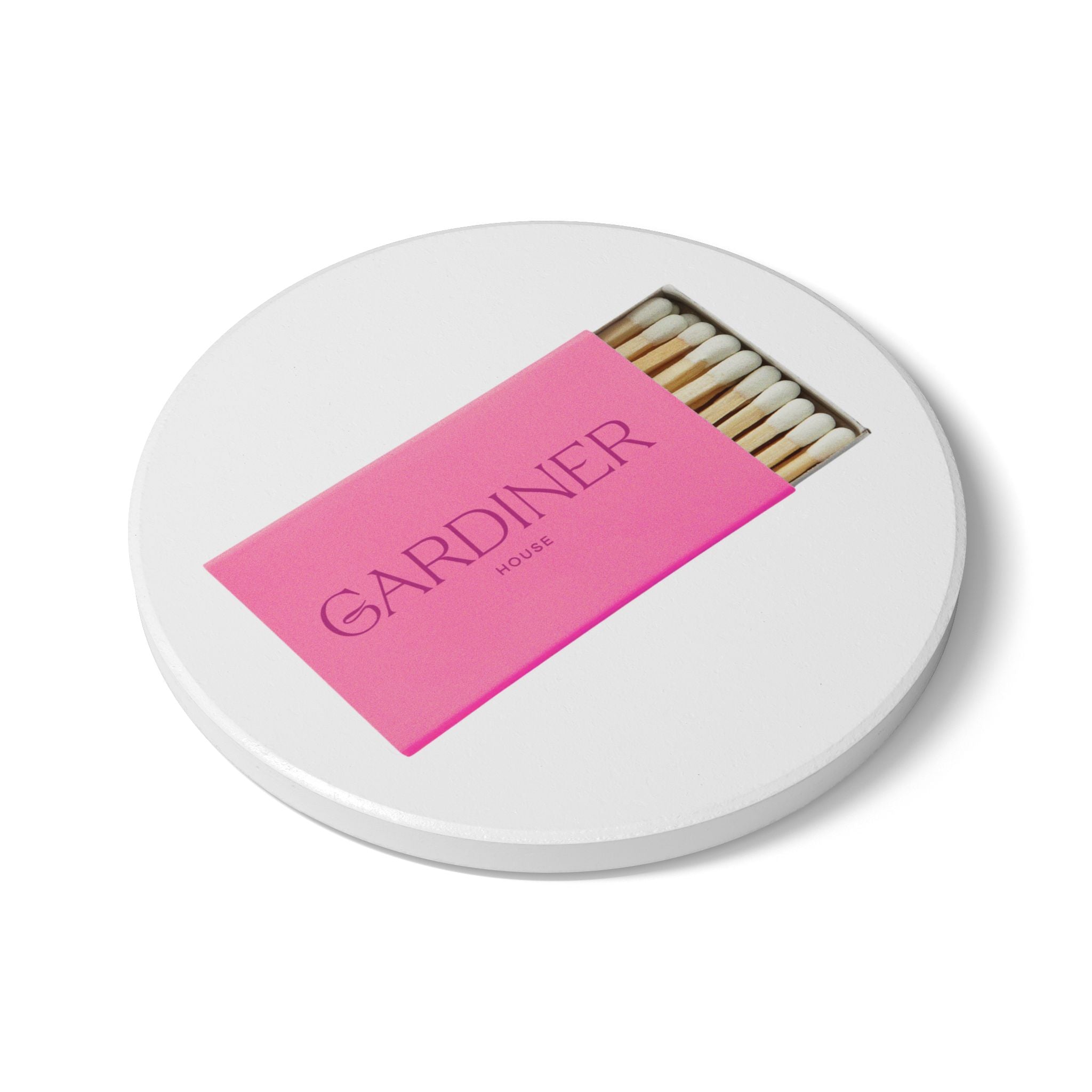 The Gardiner, Newport RI Ceramic Matchbox Coaster