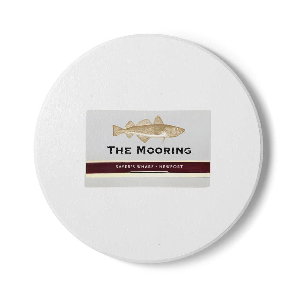 The Mooring, Newport, RI Ceramic Matchbox Coaster