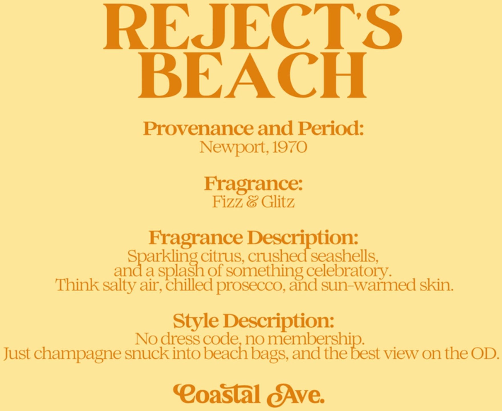 Rejects Beach Candle, Newport Rhode Island