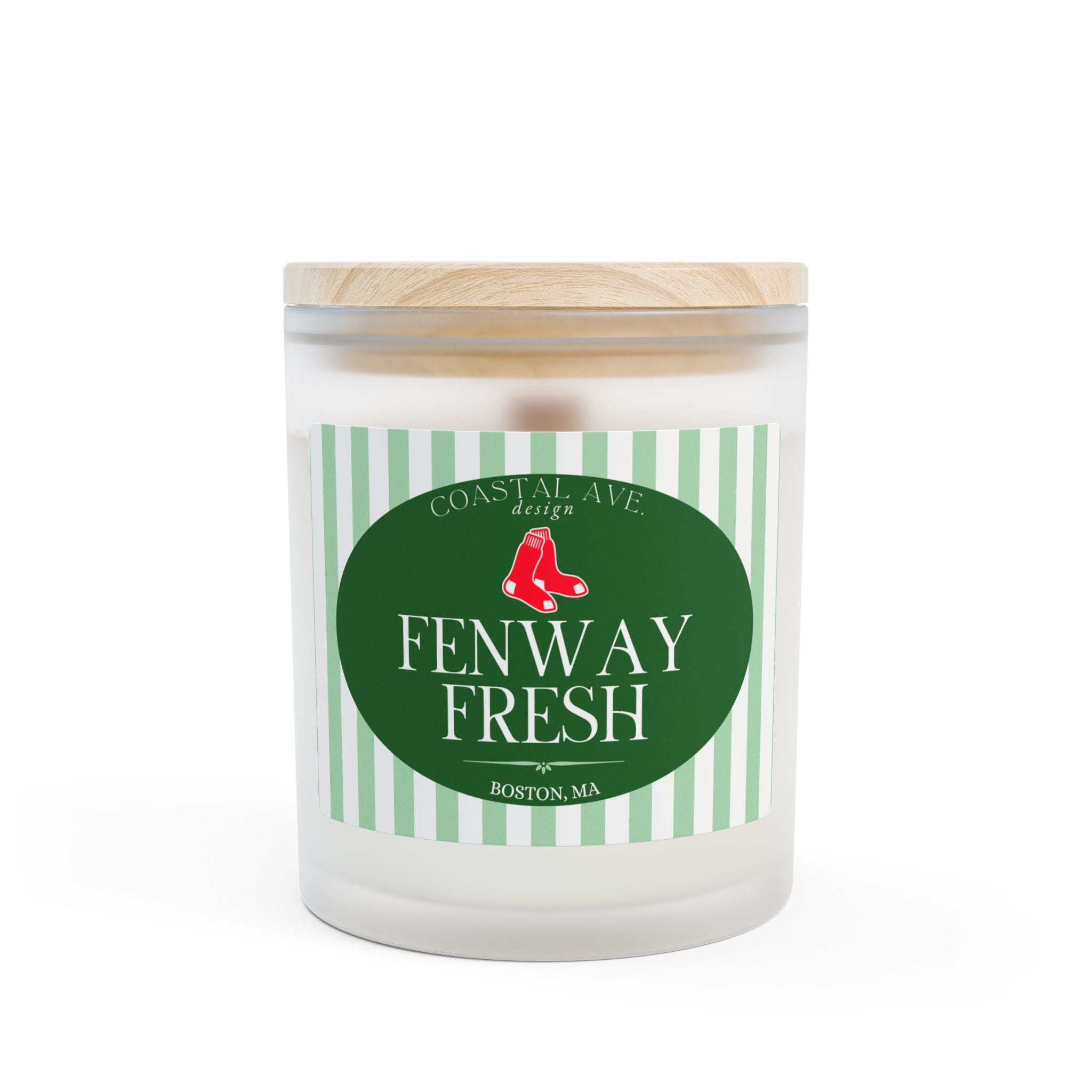 Fenway Fresh, Boston, MA Wood Wick Candle