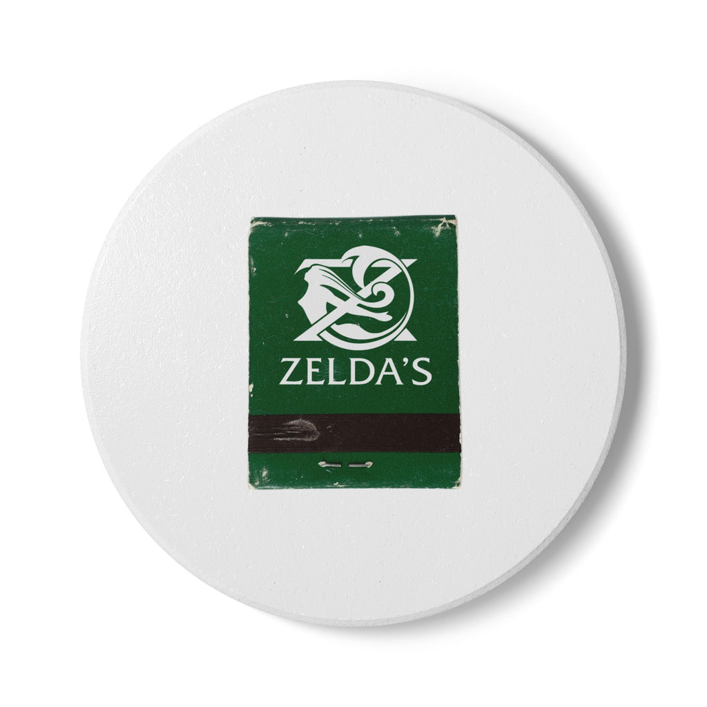 Zeldas, Newport RI Ceramic Matchbox Coaster