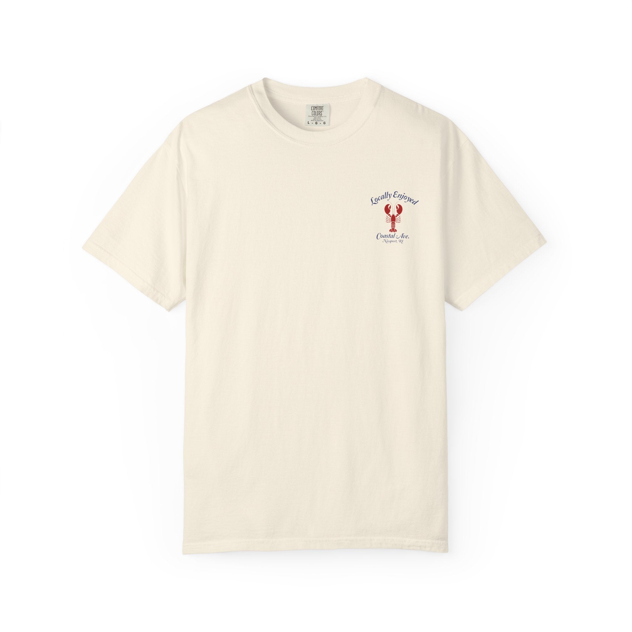 Locally Enjoyed - Newport Tee | Vintage Rhode Island Coastal Shirt | Ocean State Lager Graphic Tee | Newport RI Souvenir Tee