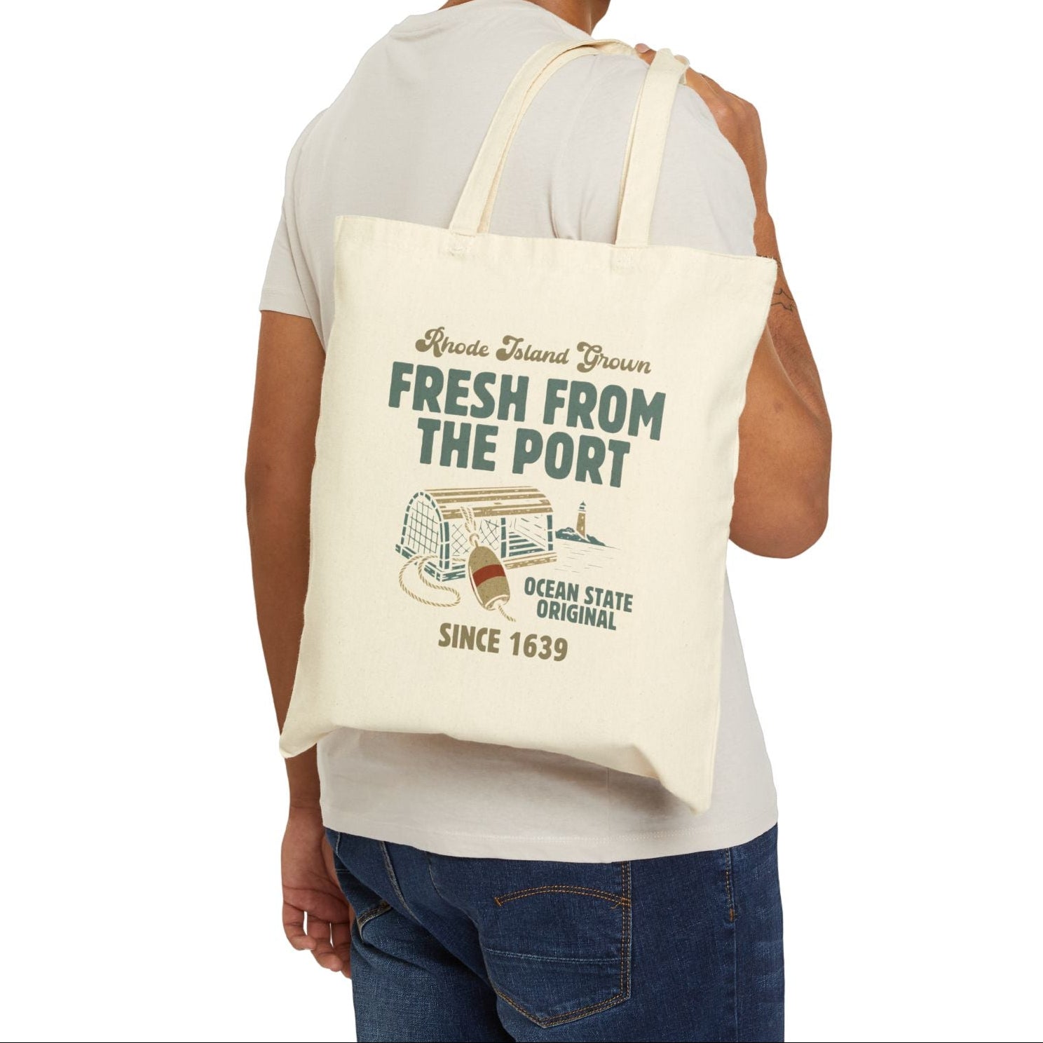 Fresh From the Port Canvas Tote Bag