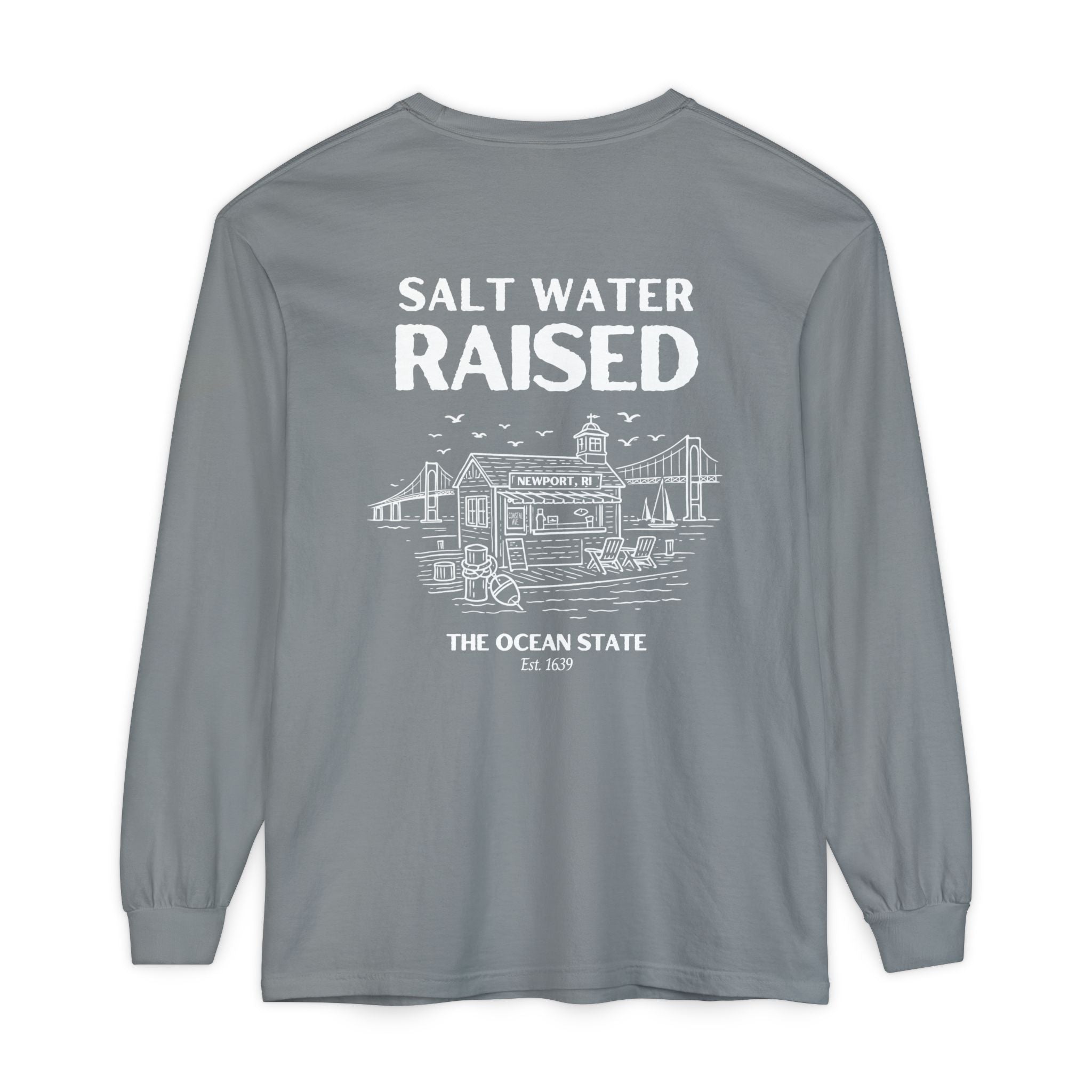 Saltwater Raised Long Sleeve Tee