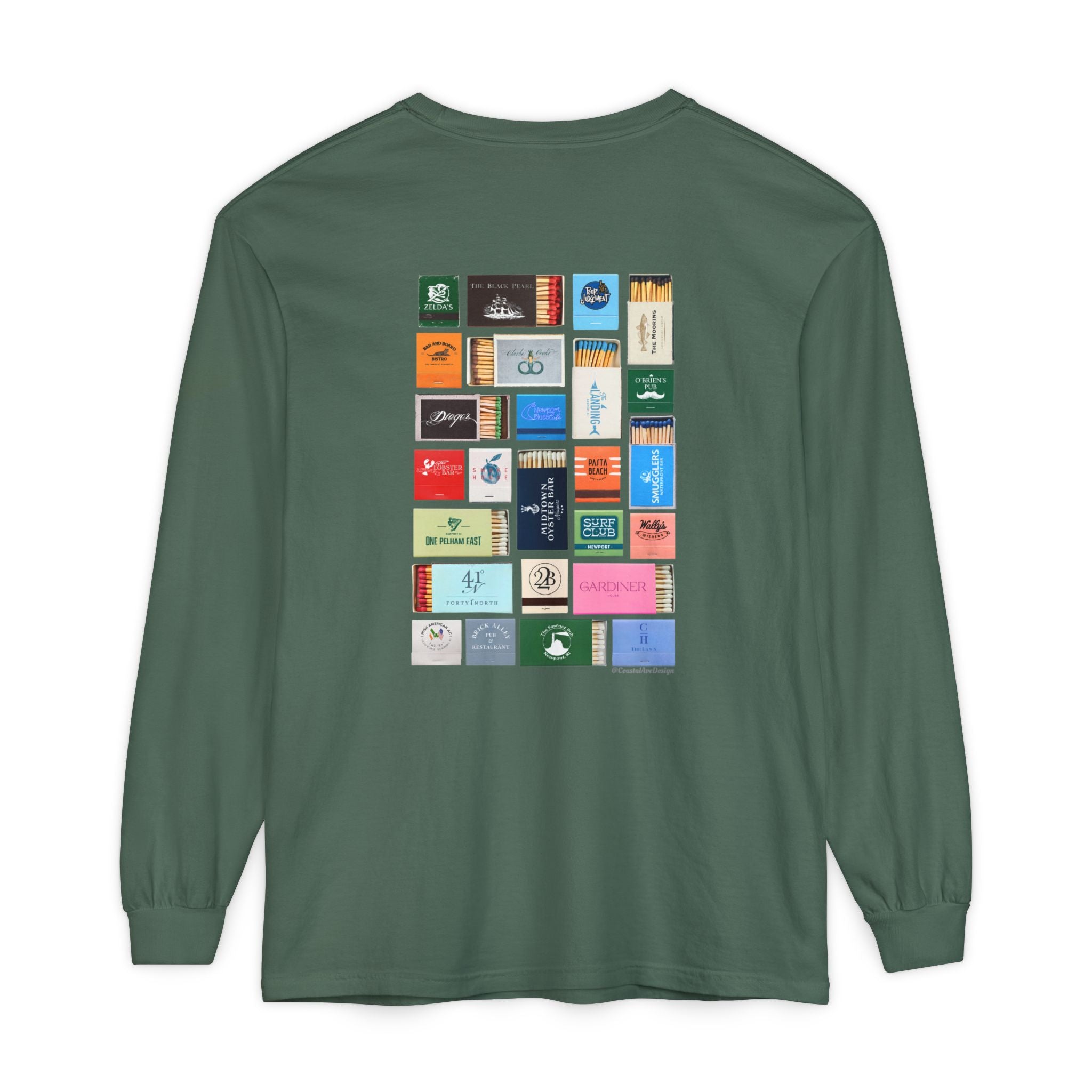 Newport, RI Matchbox Long Sleeve Tee