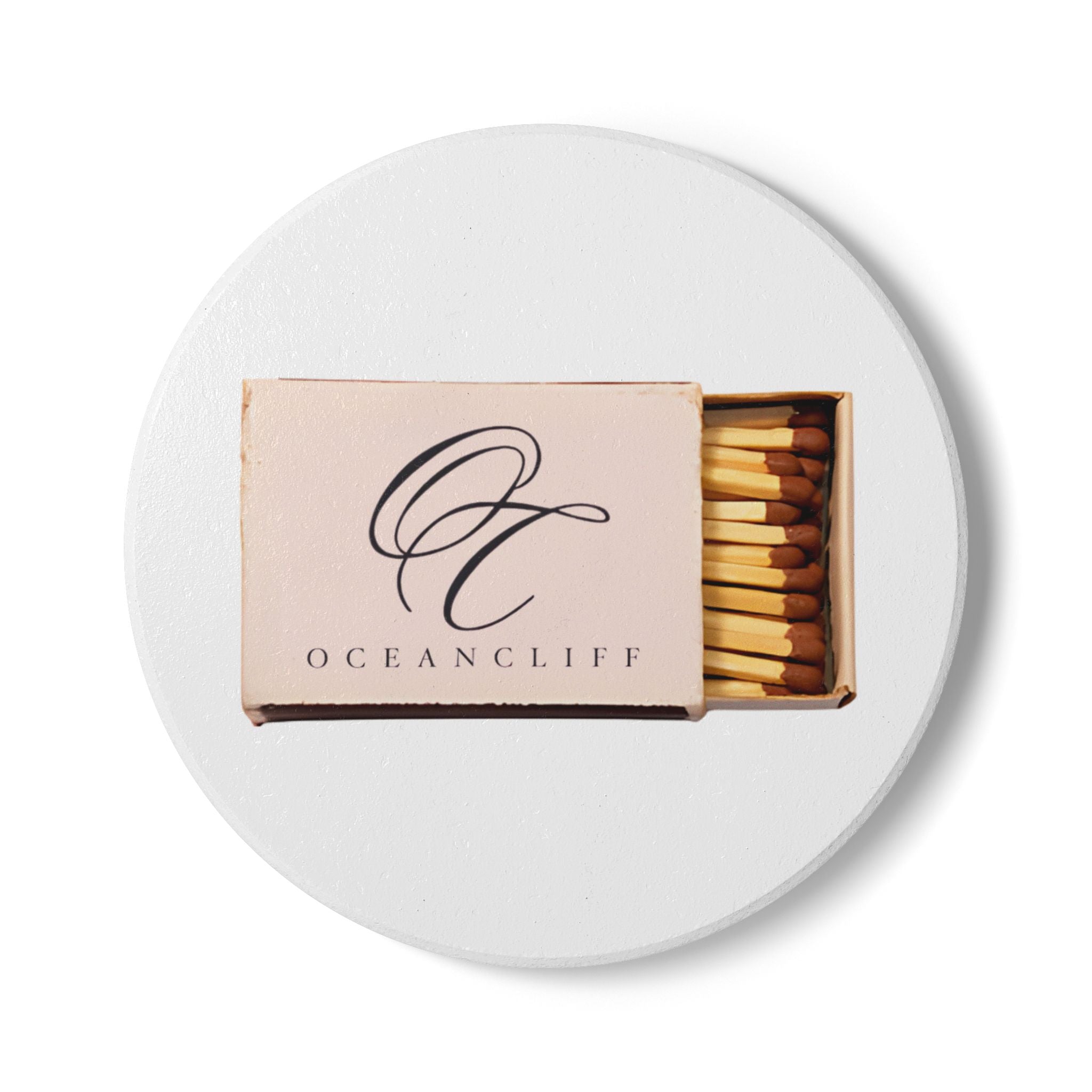 Ocean Cliff, Newport RI Ceramic Matchbox Coaster