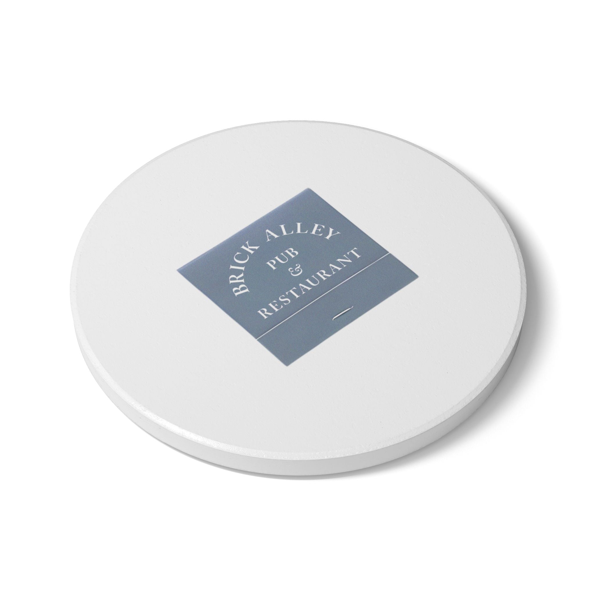 Brick Alley Pub, Newport RI Ceramic Matchbox Coaster, Iconic Newport Restaurant Series