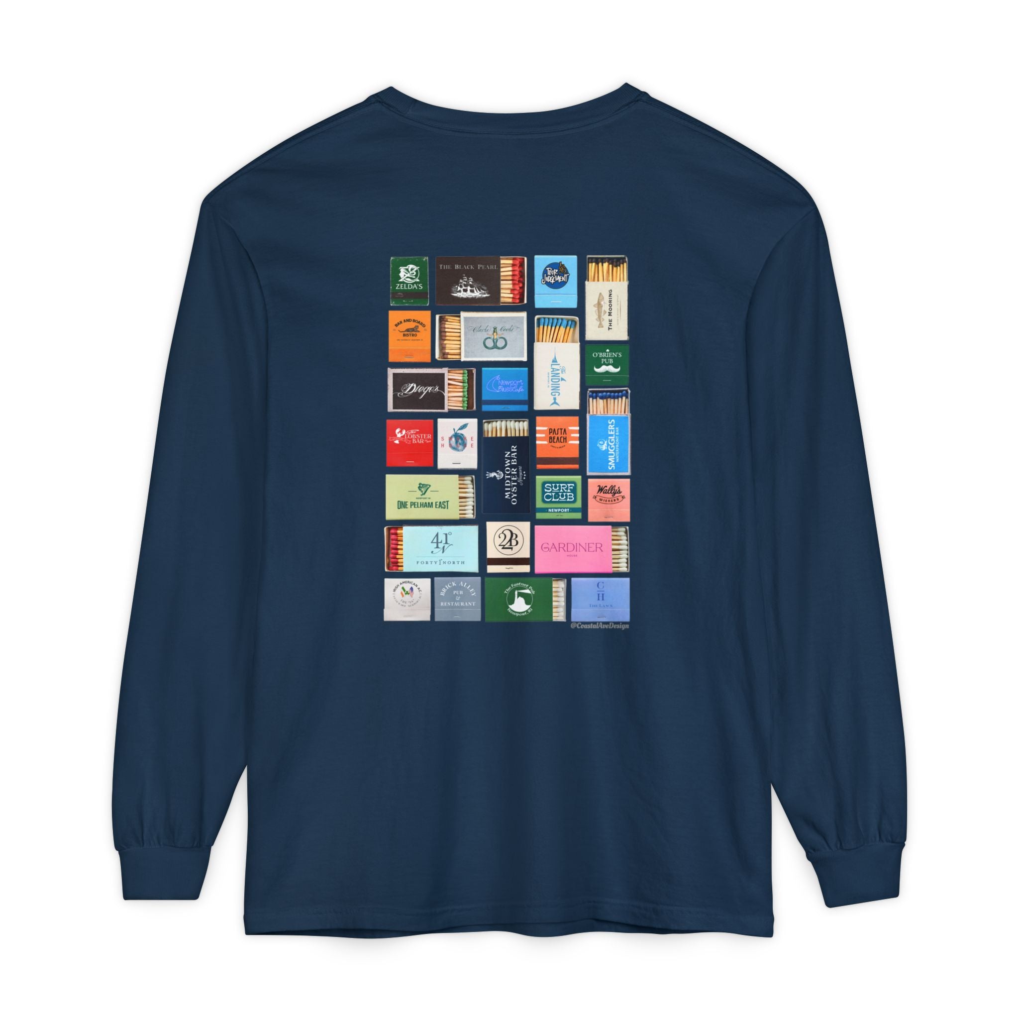 Newport, RI Matchbox Long Sleeve Tee