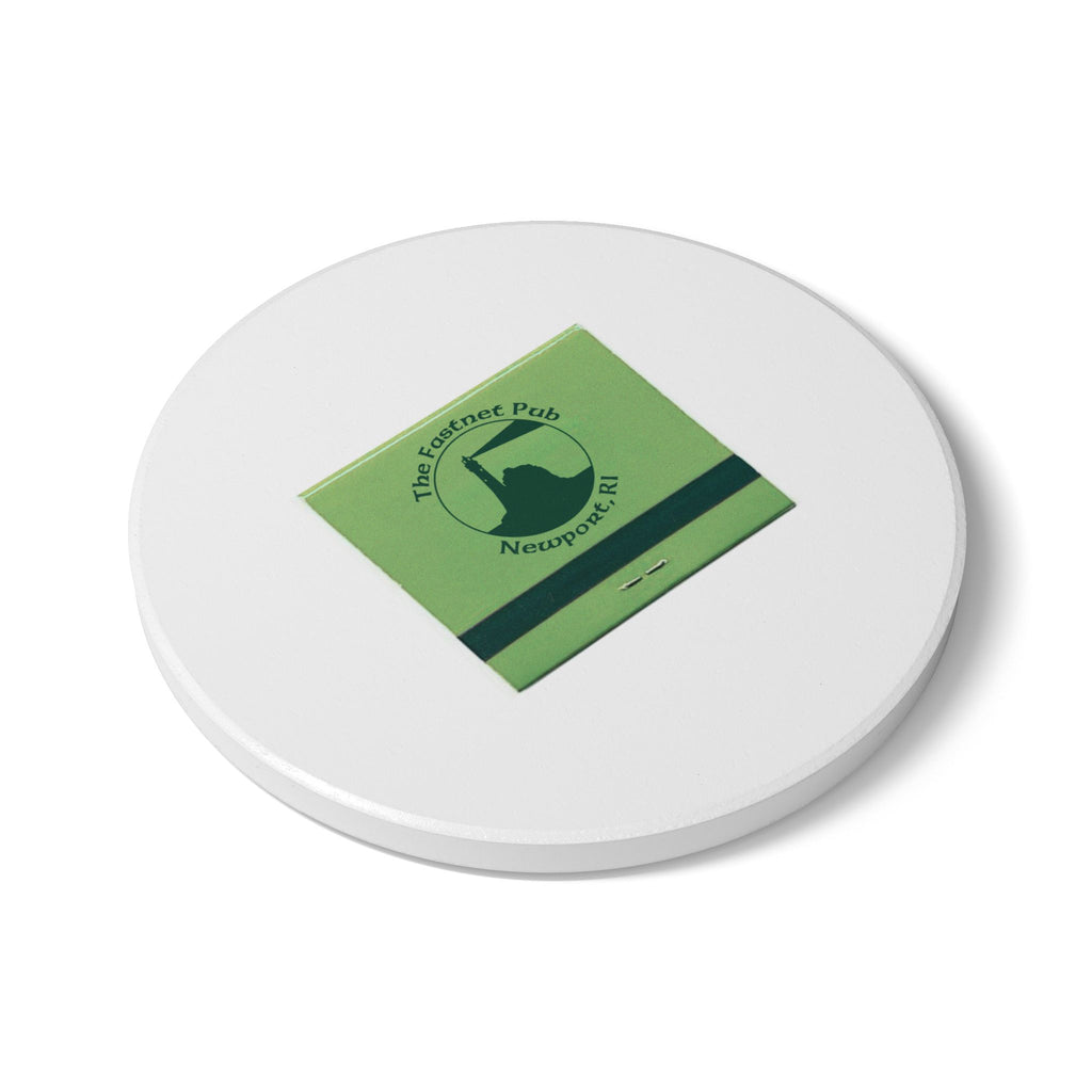 The Fastnet Pub, Newport RI, Ceramic Matchbox Coaster