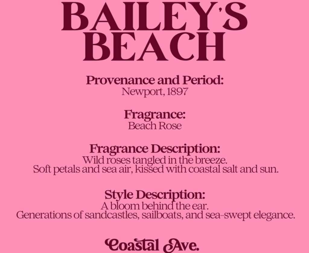 Baileys Beach Candle, Newport Rhode Island