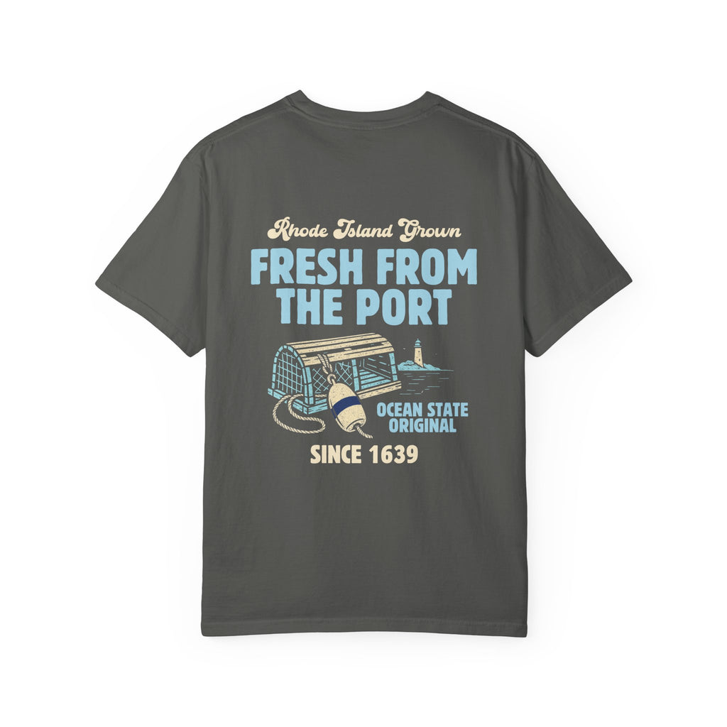 Fresh From The Port Tee in Graphite