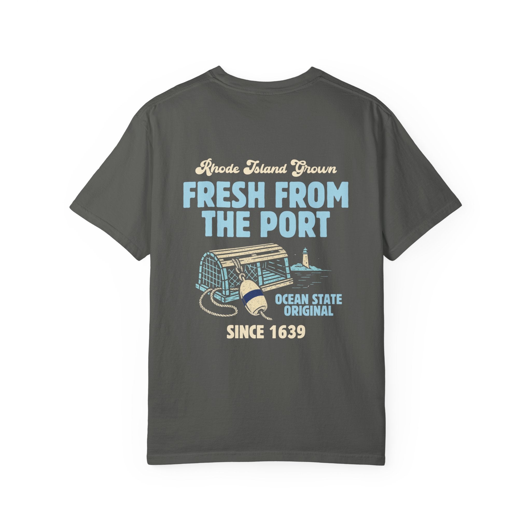 Fresh From The Port Tee in Graphite