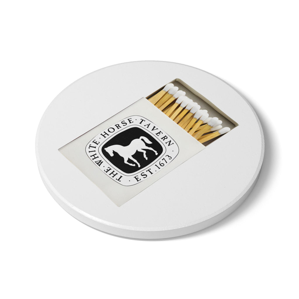 White Horse Tavern, Newport RI Ceramic Matchbox Coaster