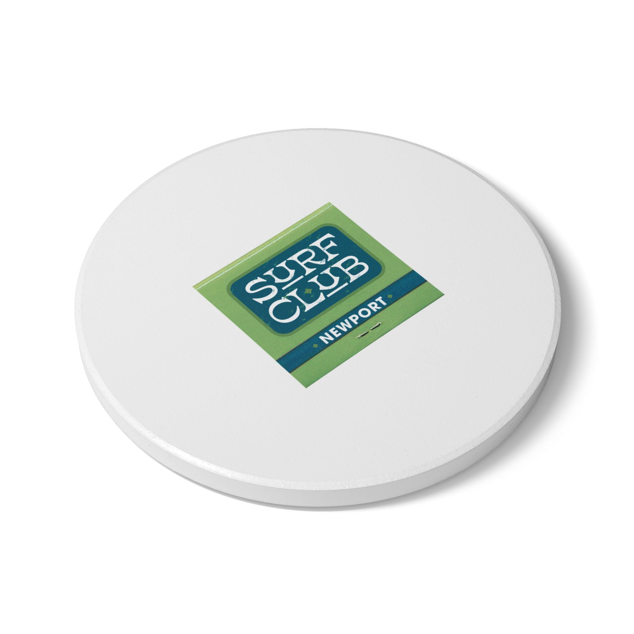 Surf Club, Newport, RI Ceramic Matchbox Coaster