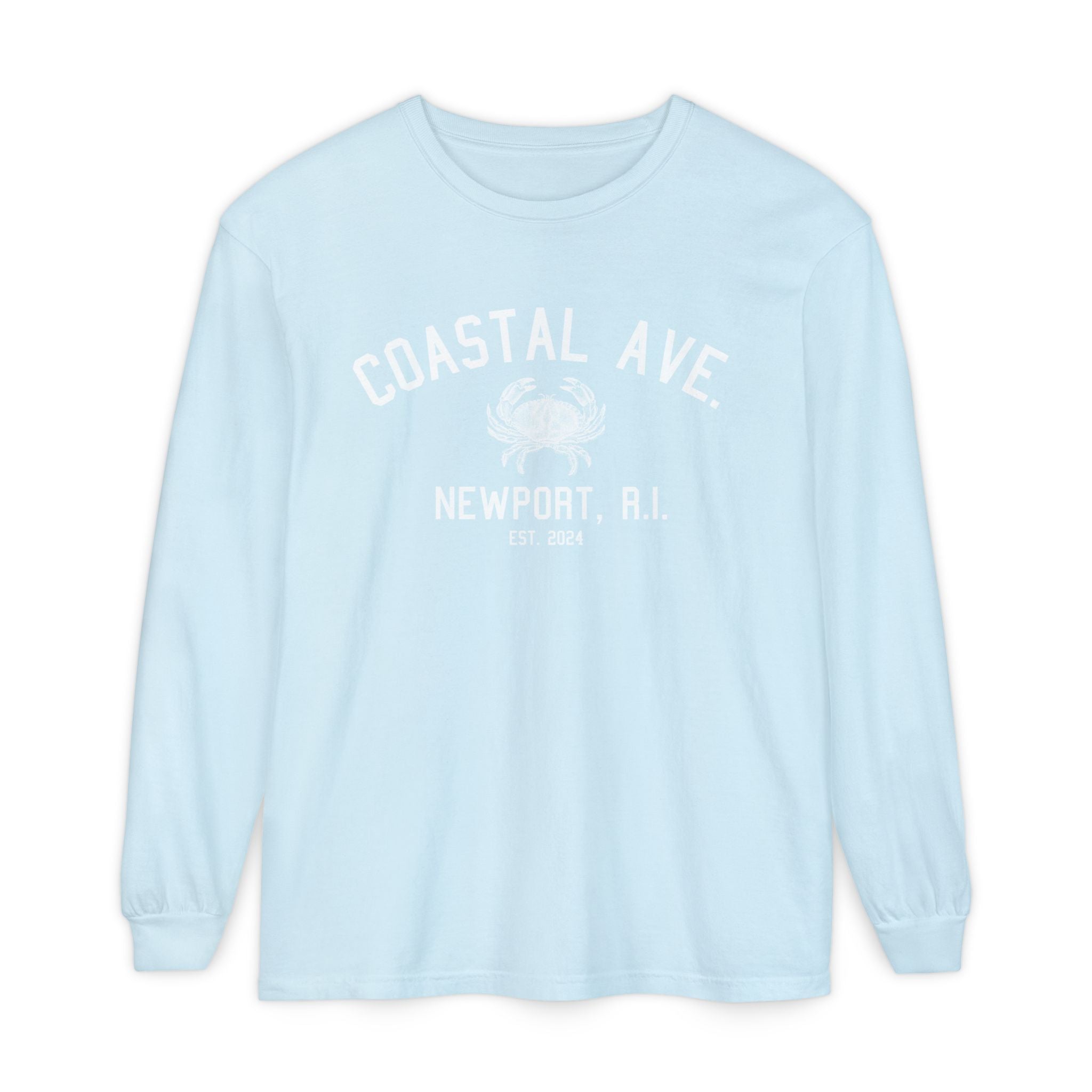 Coastal Ave. Long Sleeve Tee, Newport, Rhode Island