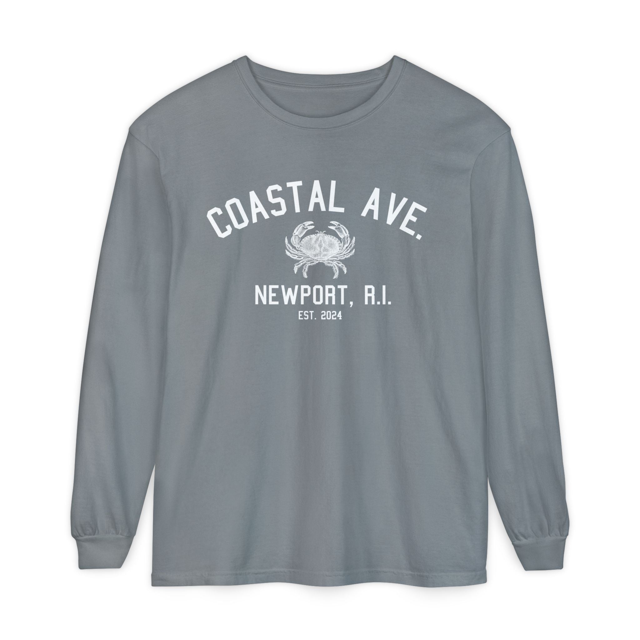 Coastal Ave. Long Sleeve Tee, Newport, Rhode Island