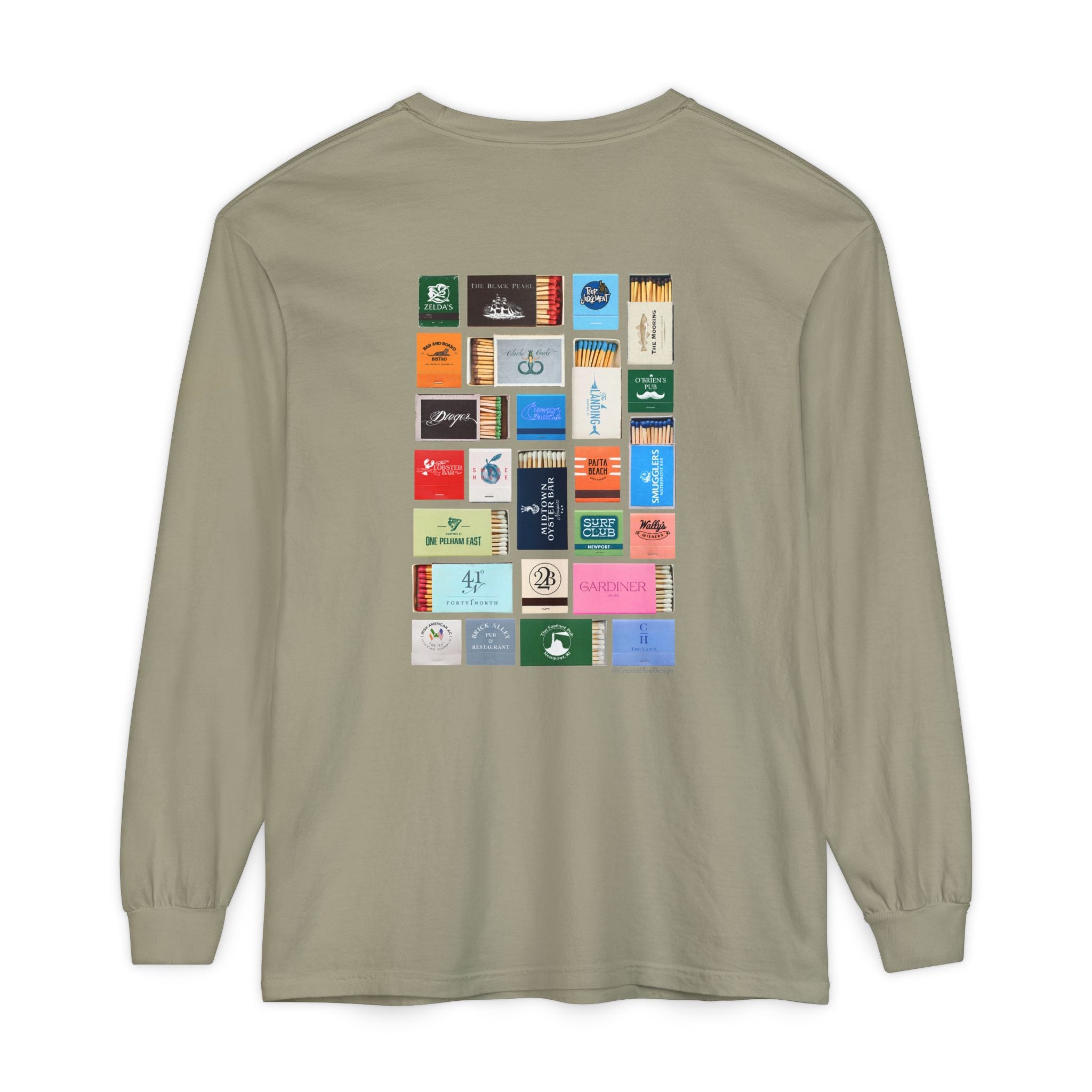 Newport, RI Matchbox Long Sleeve Tee