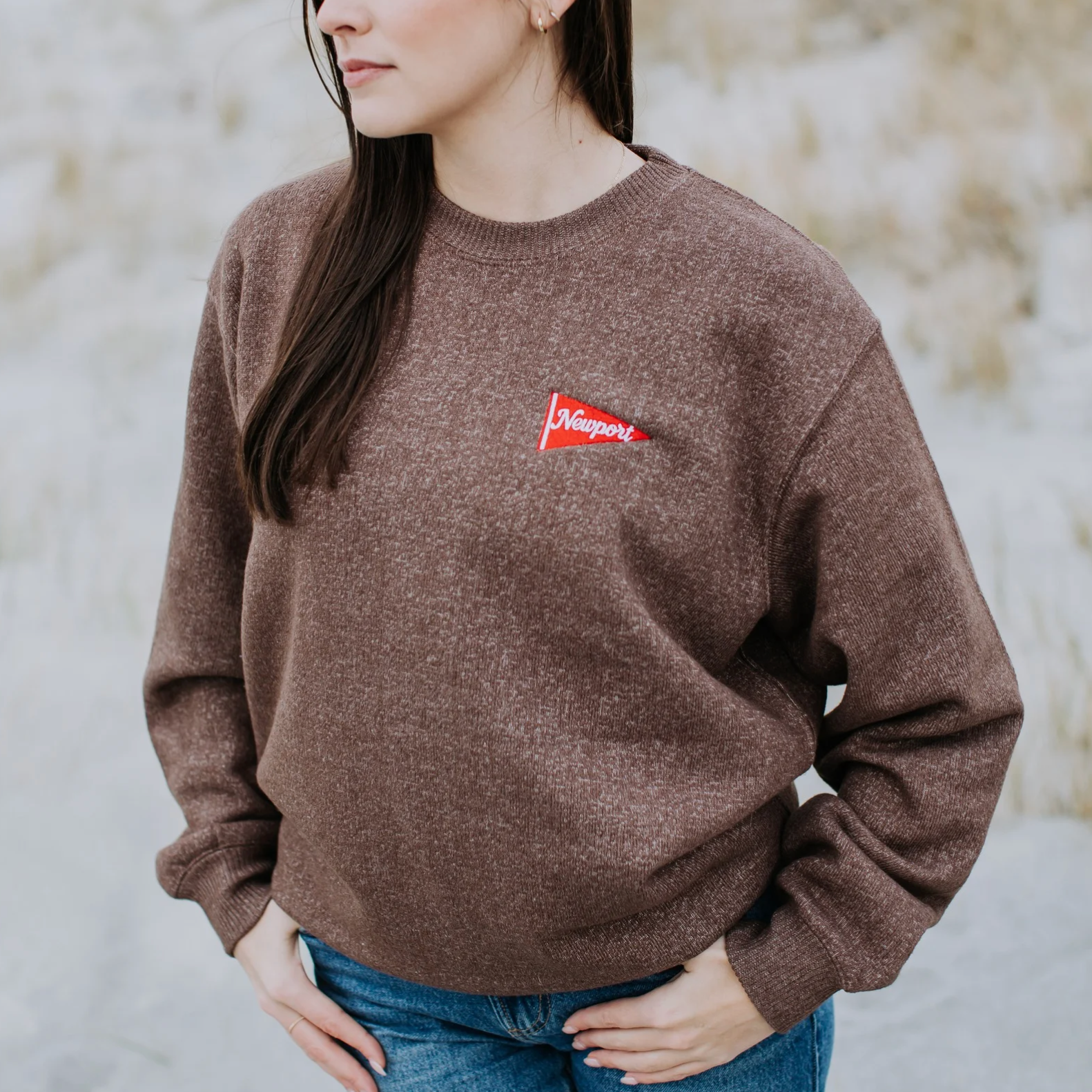 Newport Pennant Crew Neck