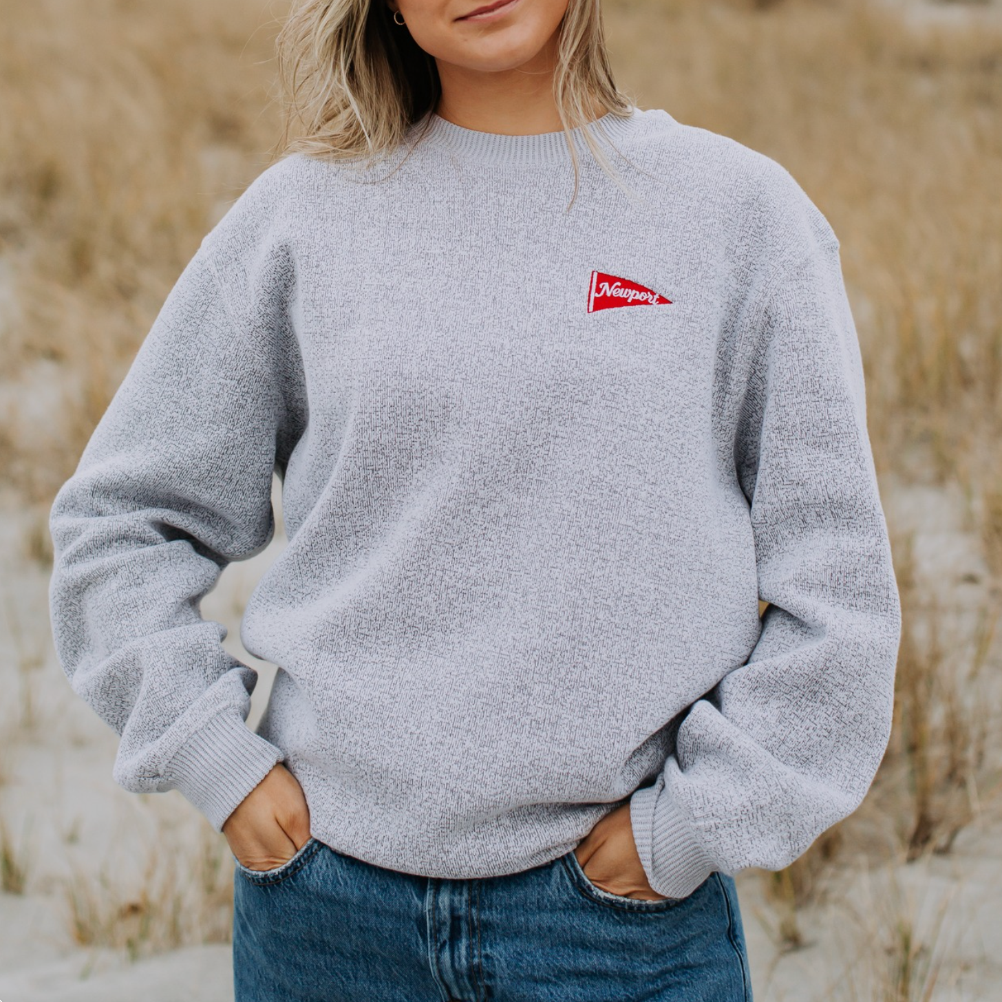 Newport Pennant Crew Neck