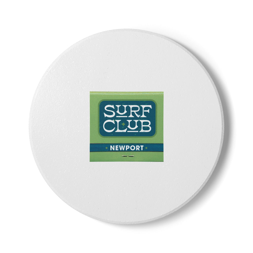 Surf Club, Newport, RI Ceramic Matchbox Coaster