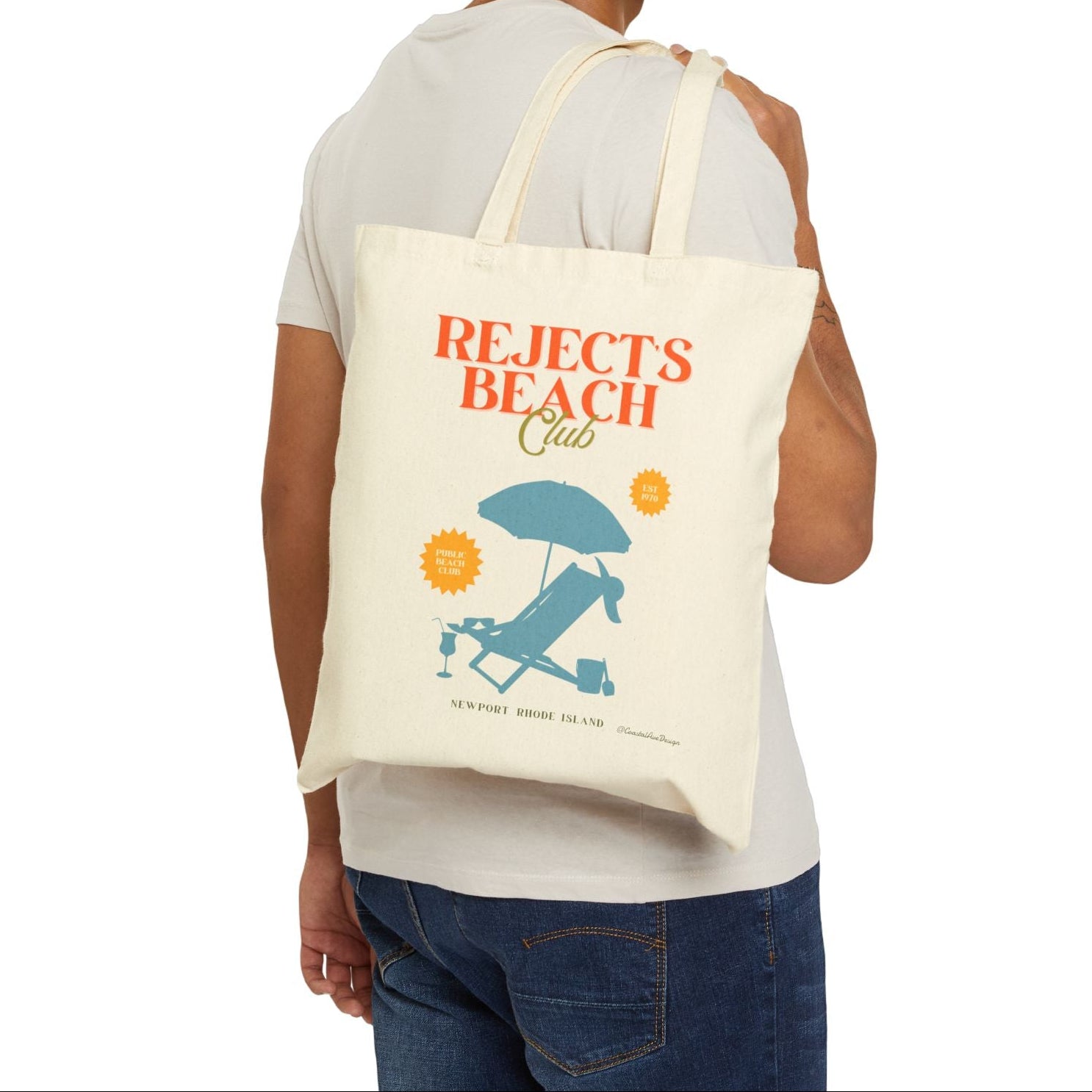 Reject's Beach Club Tote Bag