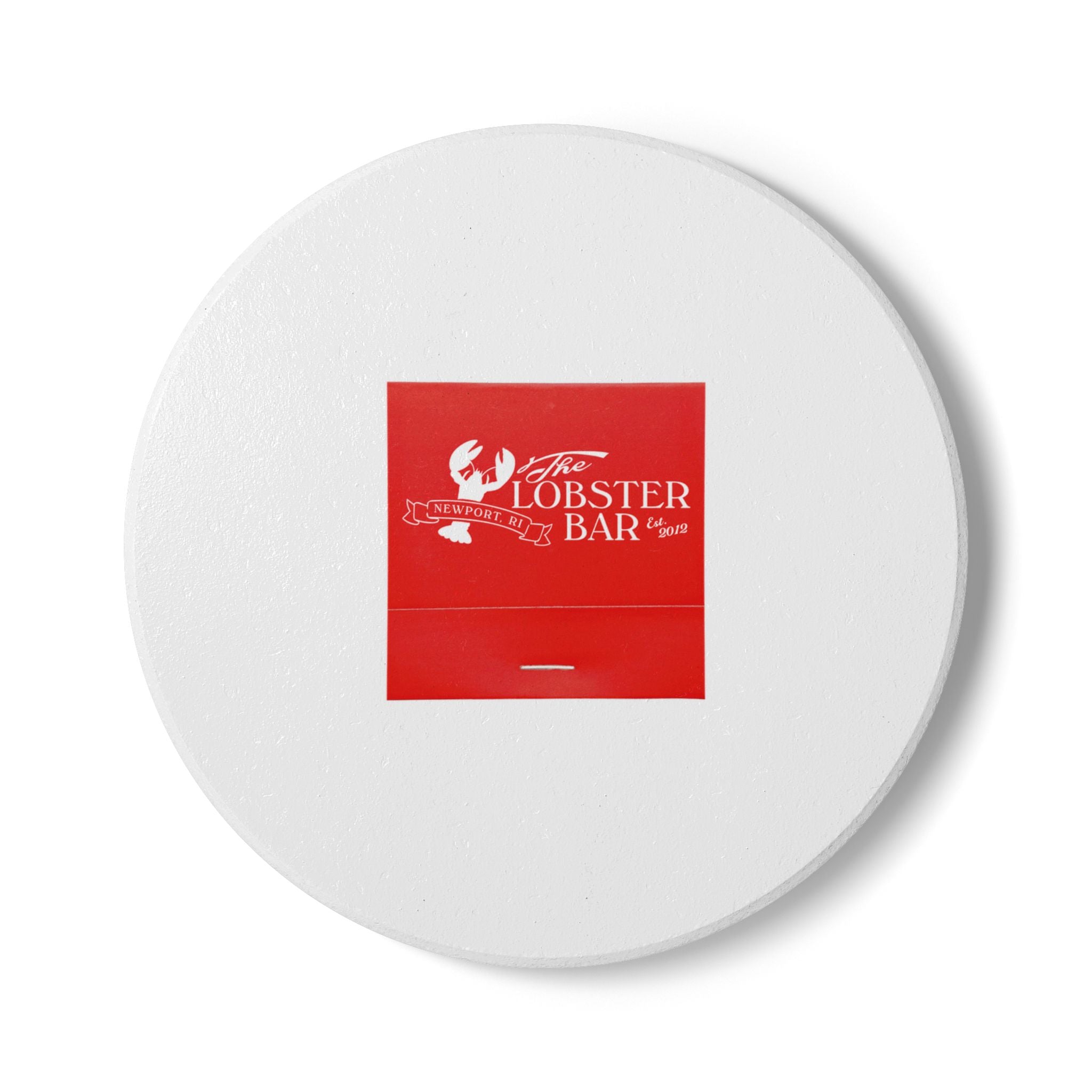 The Lobster Bar, Newport, RI Ceramic Matchbox Coaster