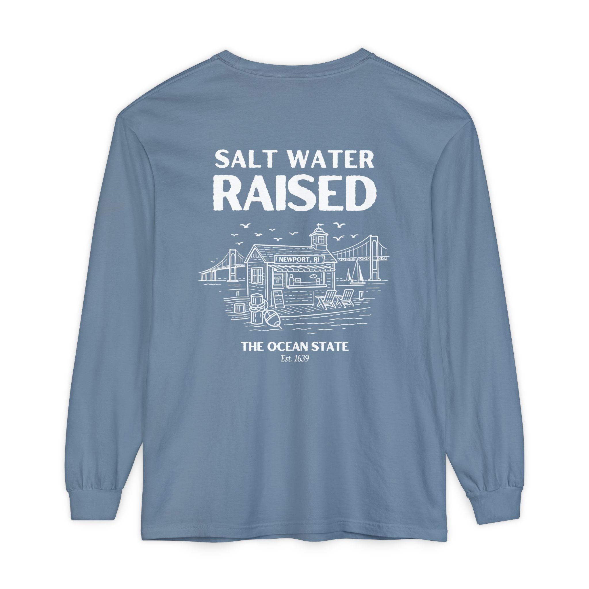 Saltwater Raised Long Sleeve Tee