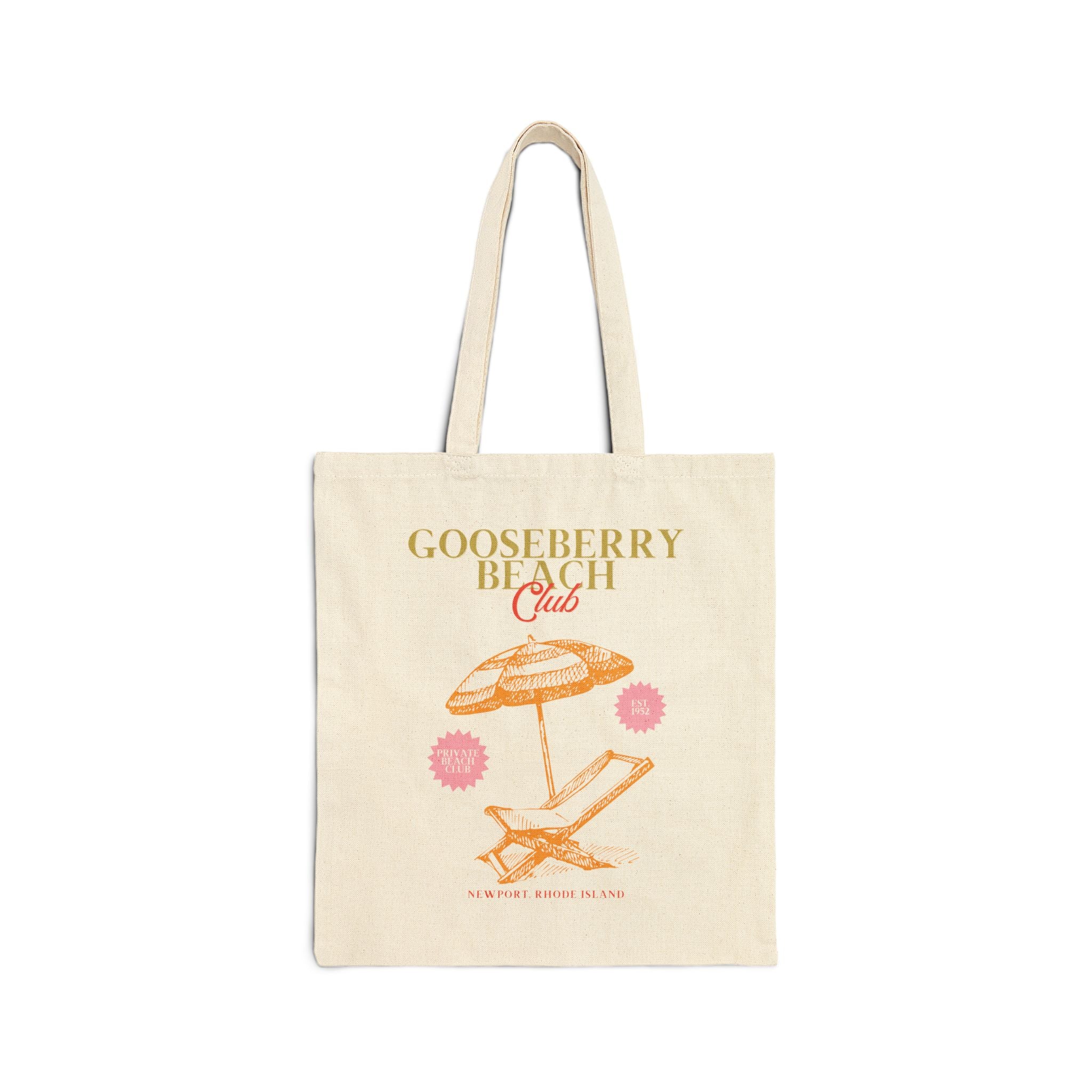 Gooseberry Beach Club Tote Bag