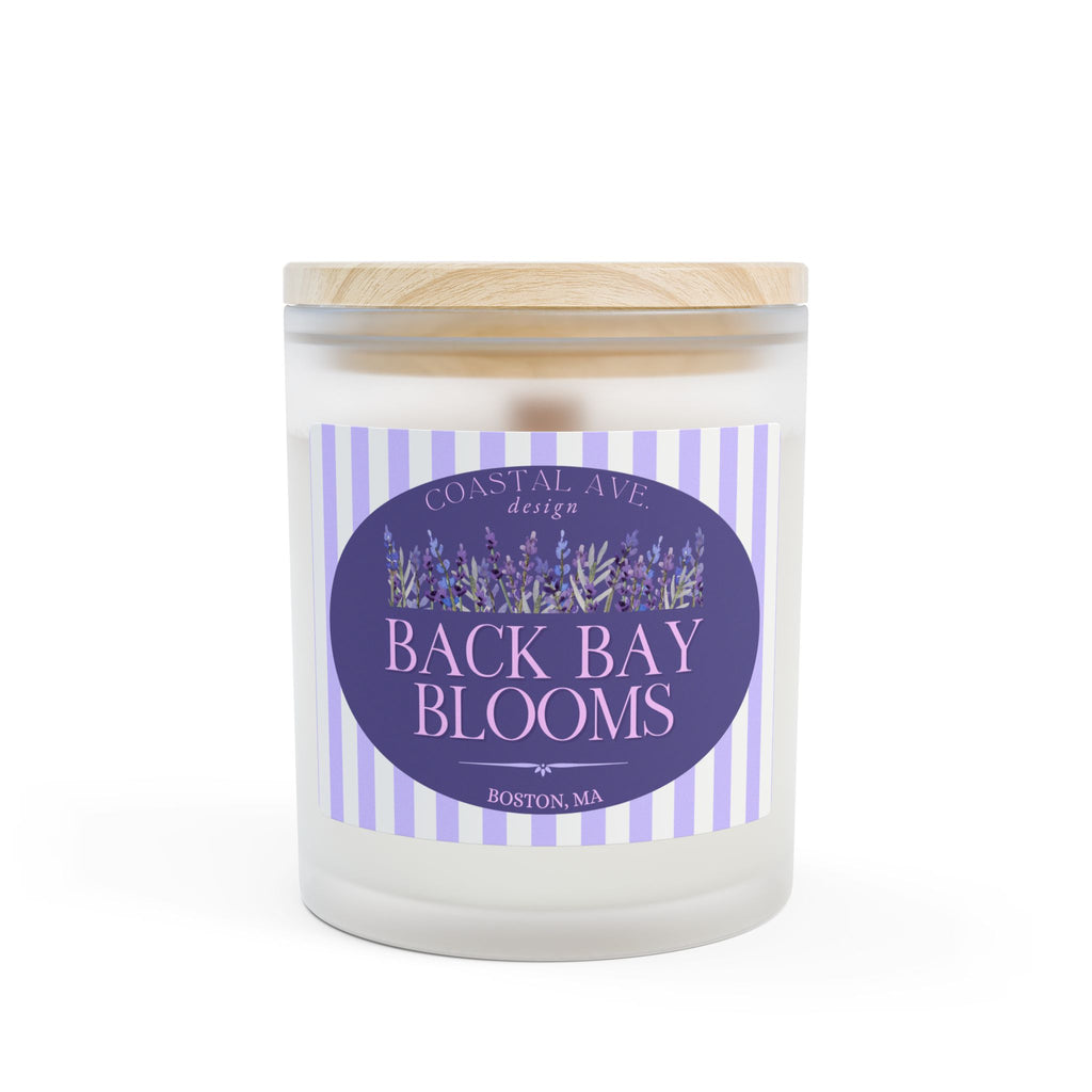 Back Bay Blooms, Boston, MA Wood Wick Candle