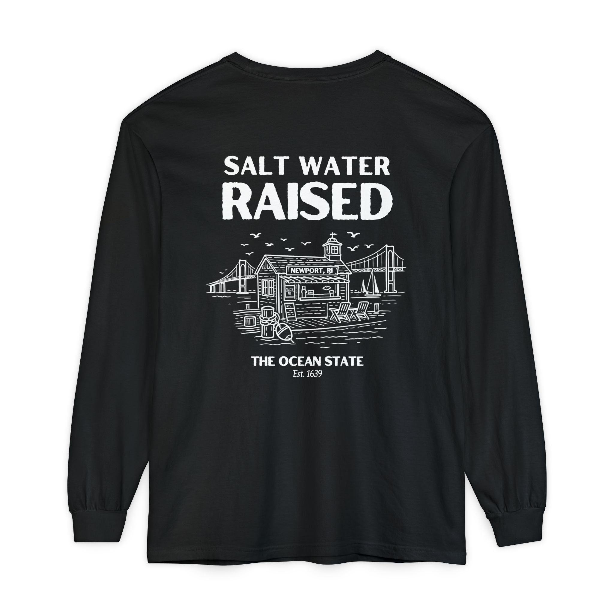 Saltwater Raised Long Sleeve Tee