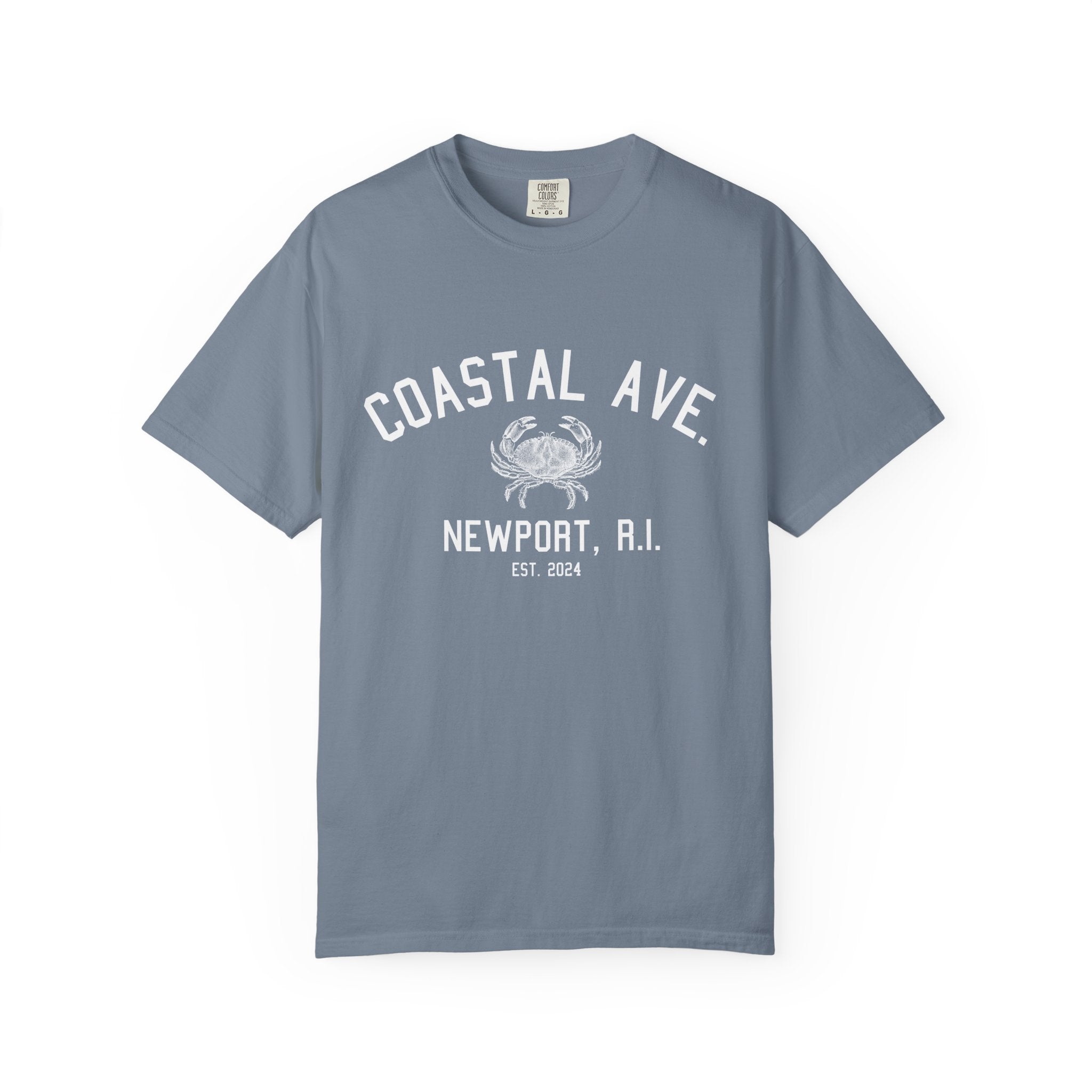 Coastal Ave. Tee, Newport, Rhode Island