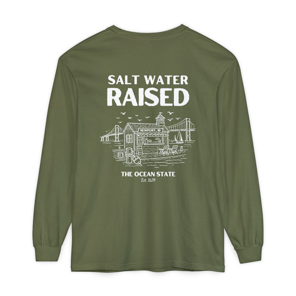 Saltwater Raised Long Sleeve Tee
