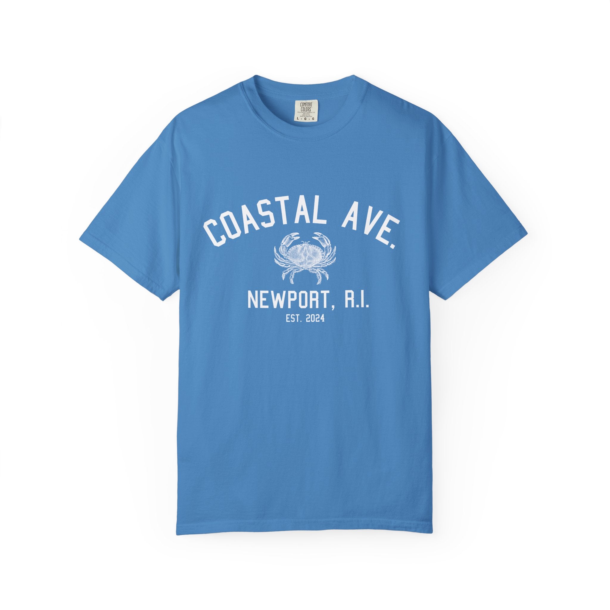 Coastal Ave. Tee, Newport, Rhode Island