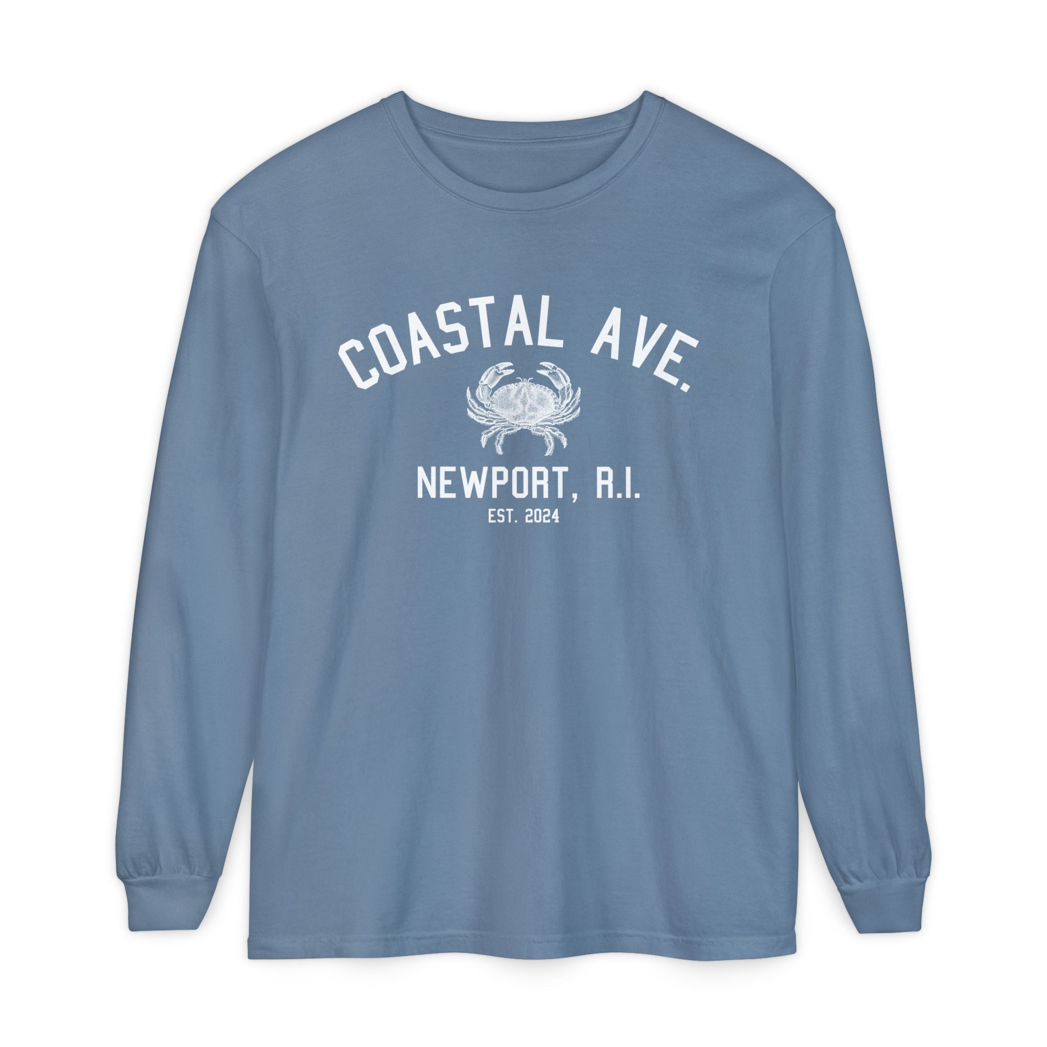 Coastal Ave. Long Sleeve Tee, Newport, Rhode Island
