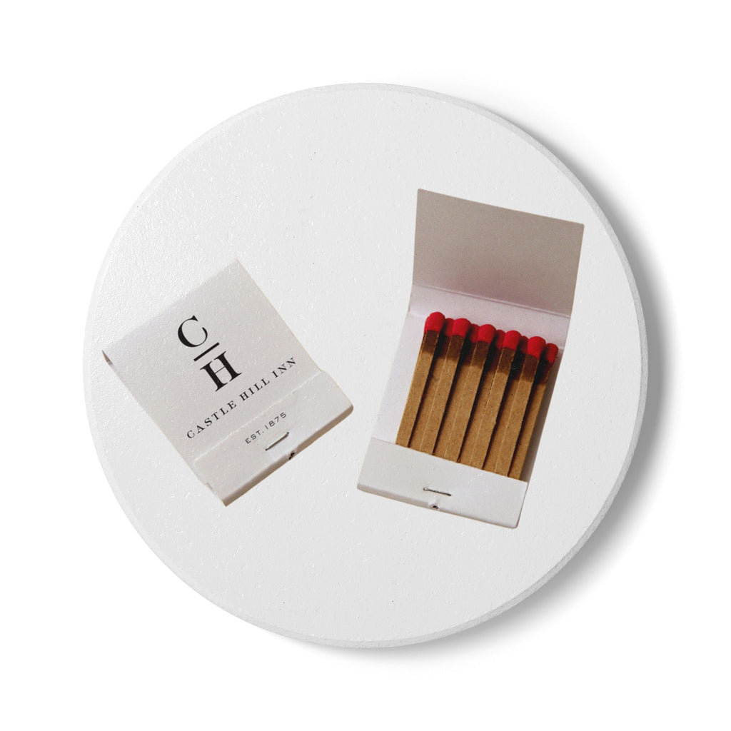 Castle Hill Inn, Newport RI Ceramic Matchbox Coaster