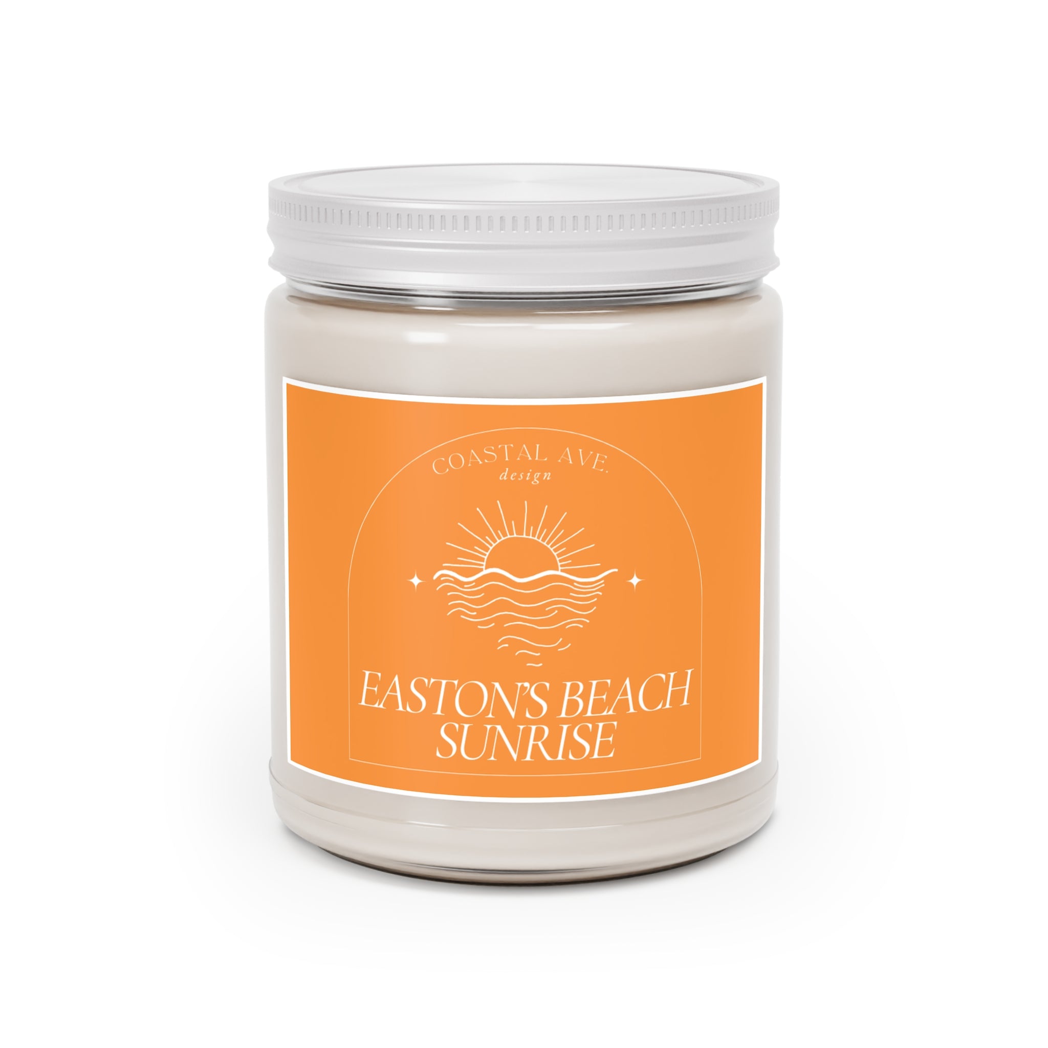 Easton's Beach Sunrise, Newport, RI Candle