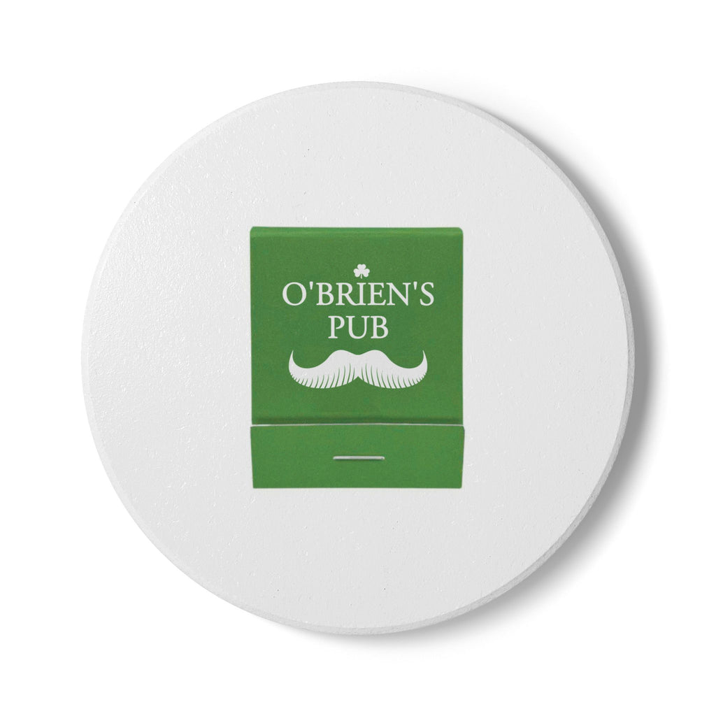 O'Briens Pub, Newport RI Ceramic Matchbox Coaster