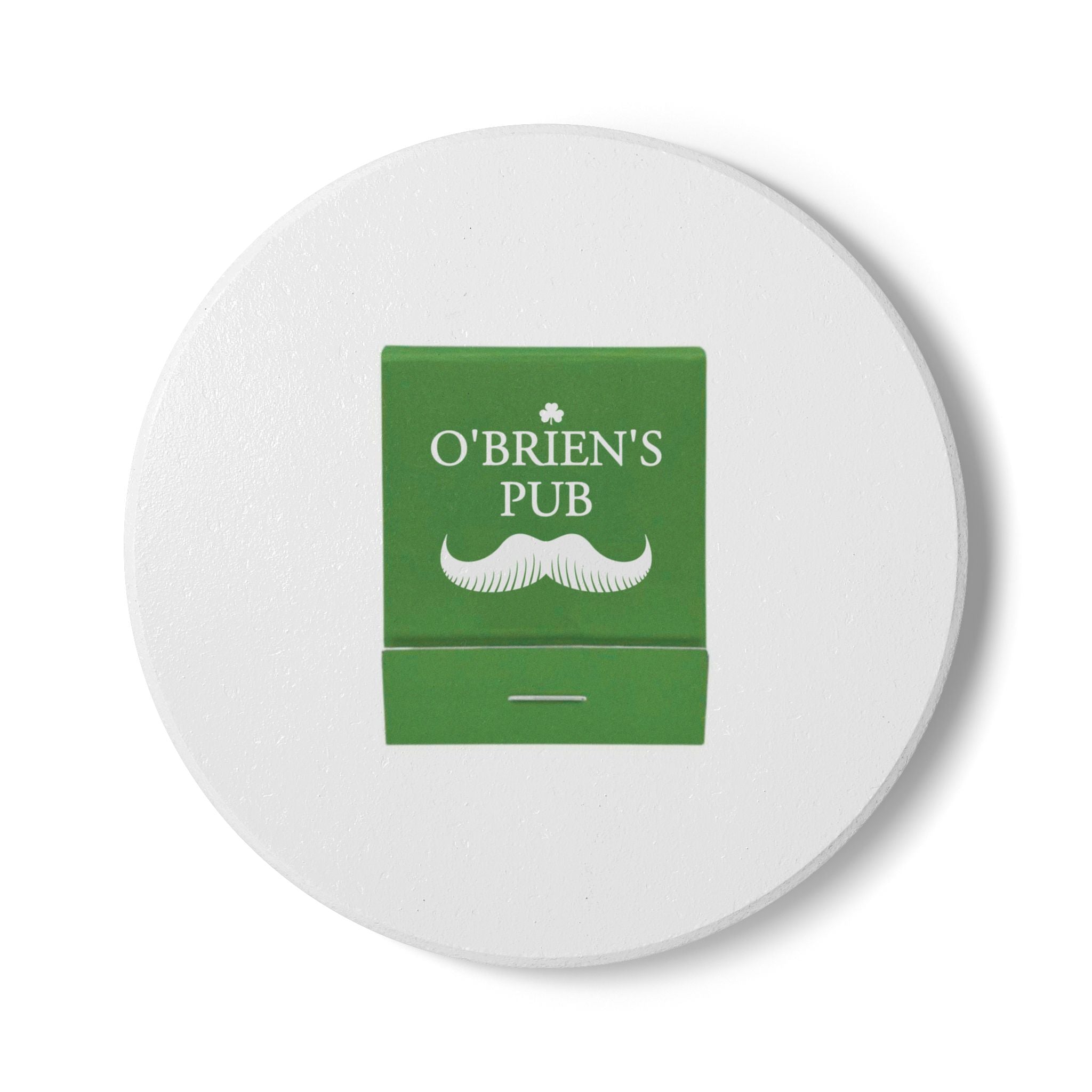 O'Briens Pub, Newport RI Ceramic Matchbox Coaster