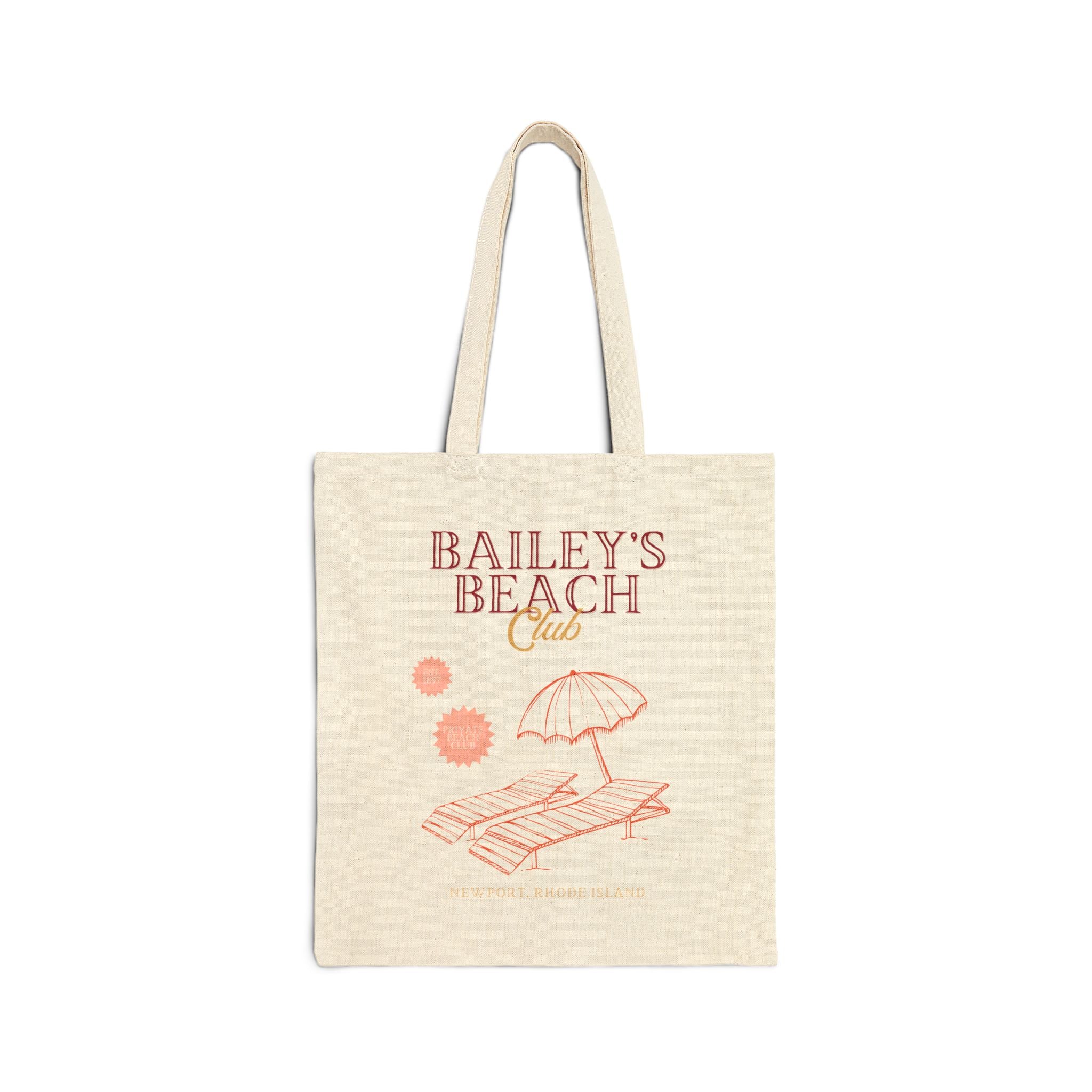 Bailey's Beach Club Tote Bag