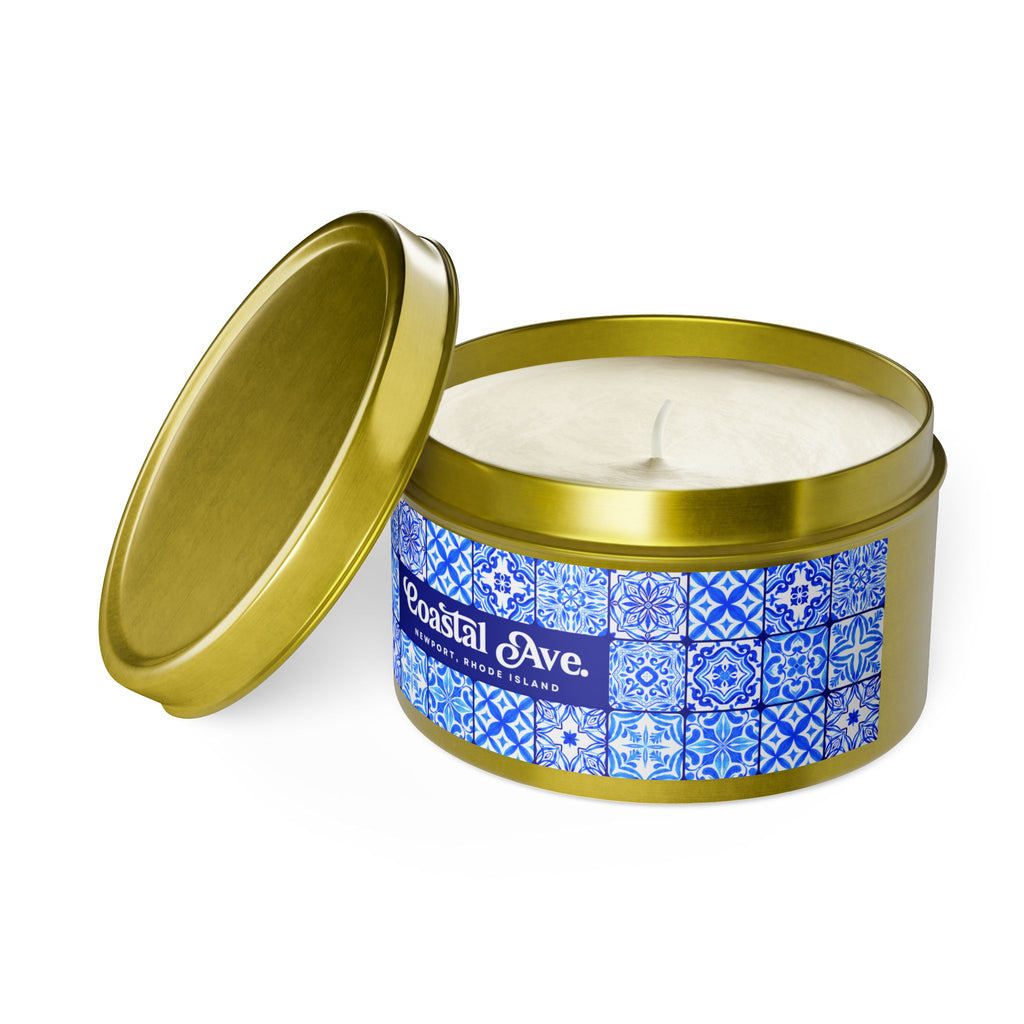 Coastal Ave. Tin Candle
