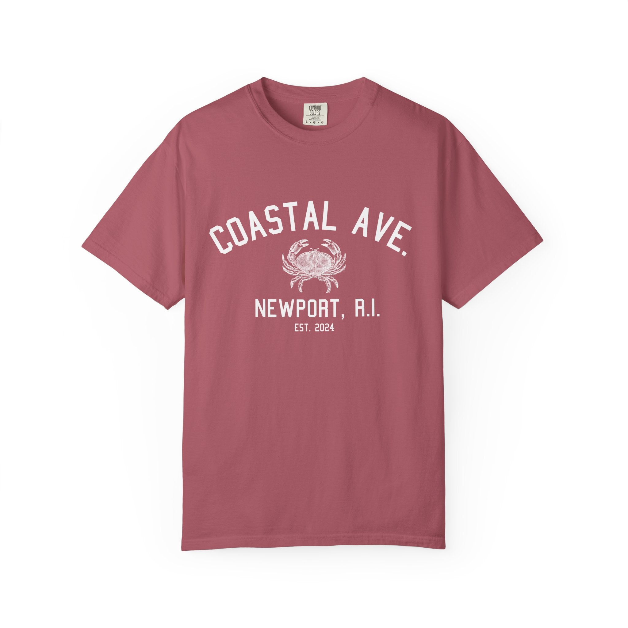 Coastal Ave. Tee, Newport, Rhode Island